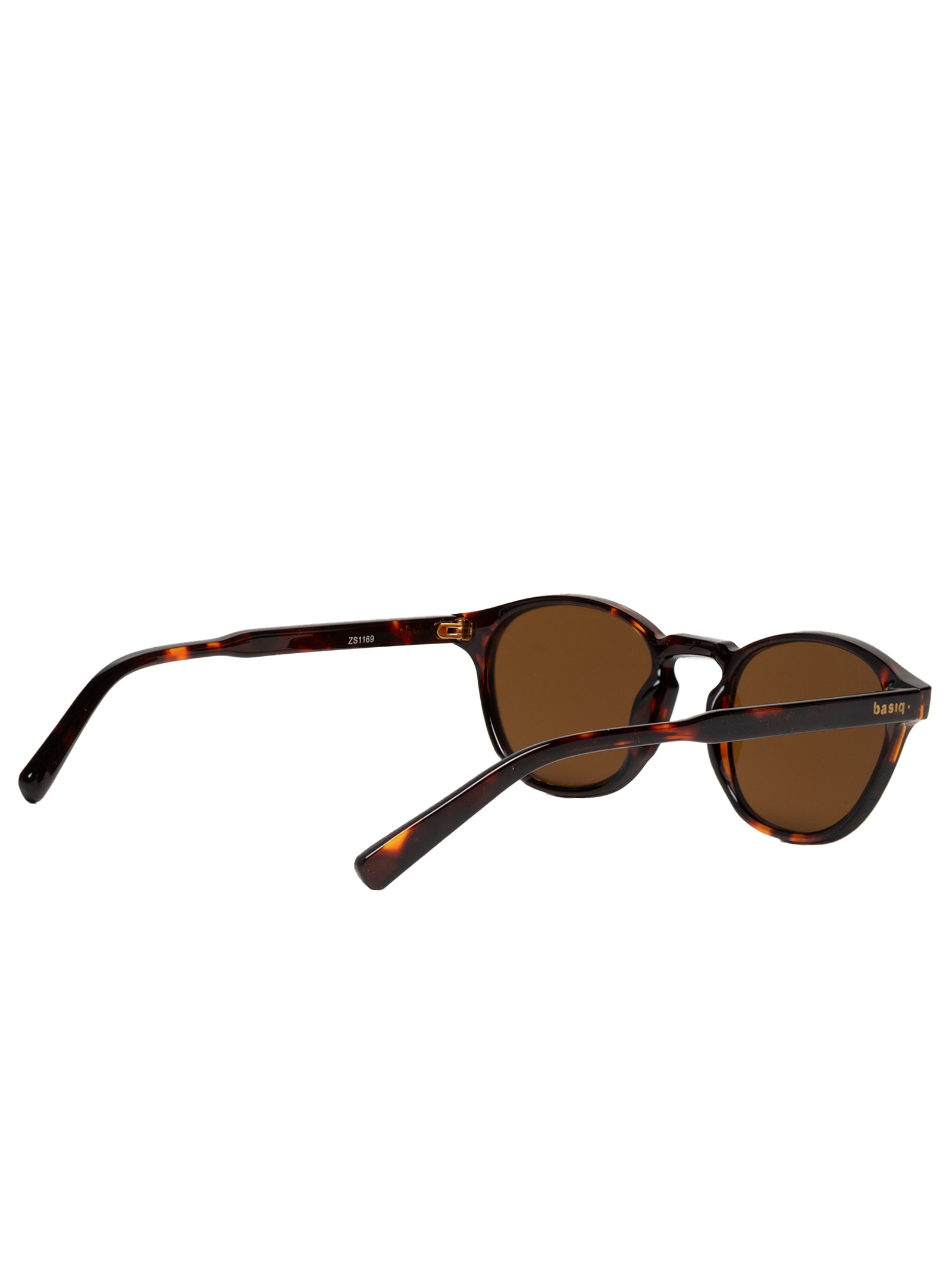 Óculos Feminino Arredondado Marrom Basiq