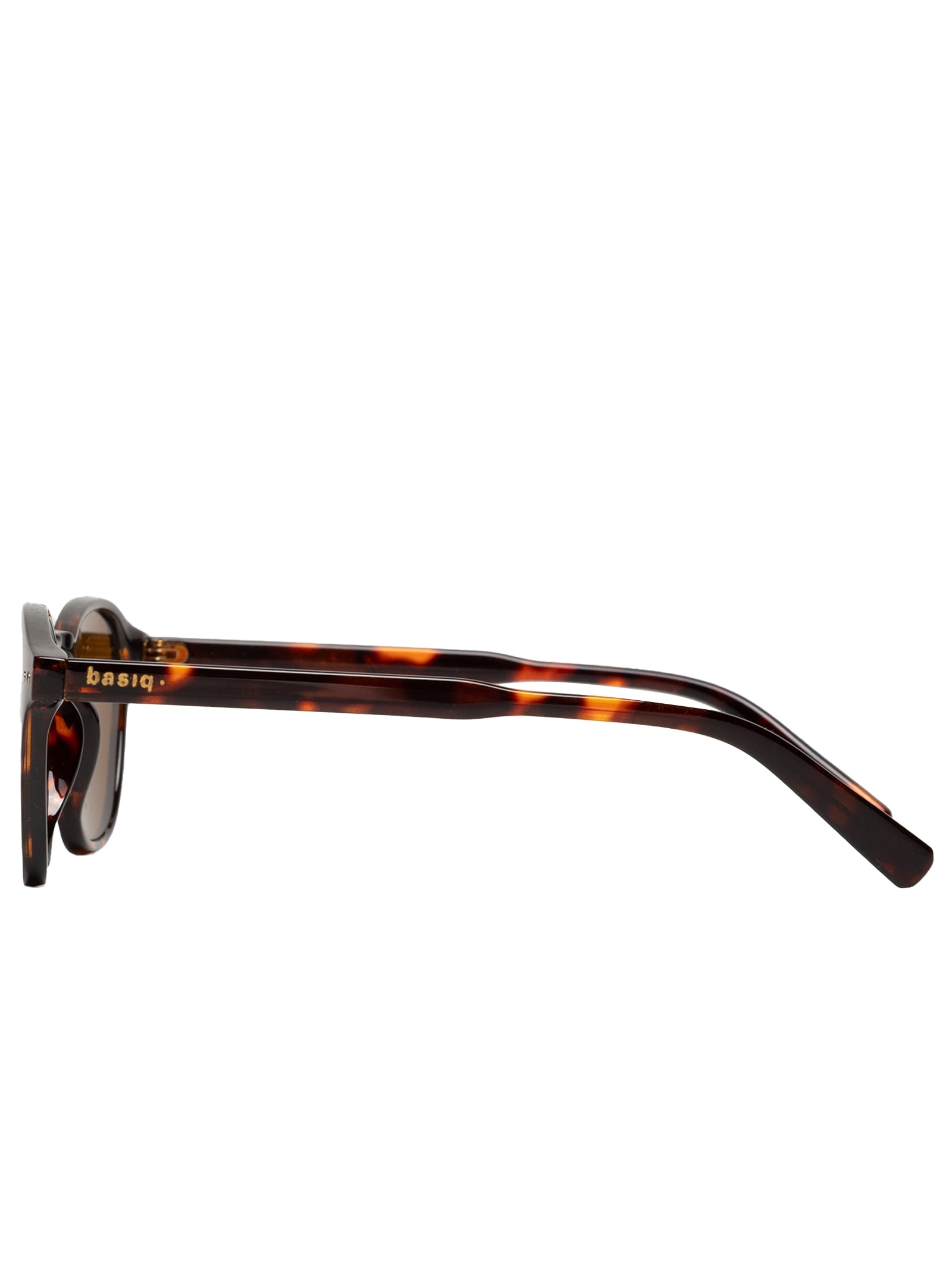 Óculos Feminino Arredondado Marrom Basiq