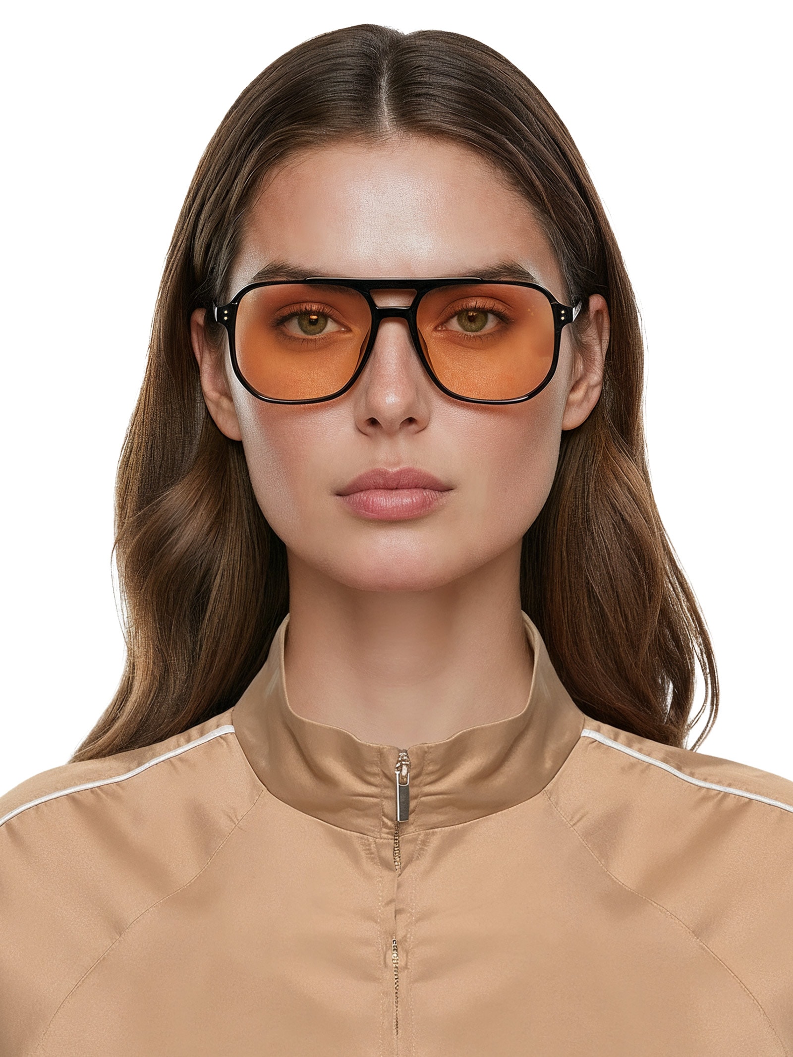 Óculos Feminino Aviador Preto Market 33