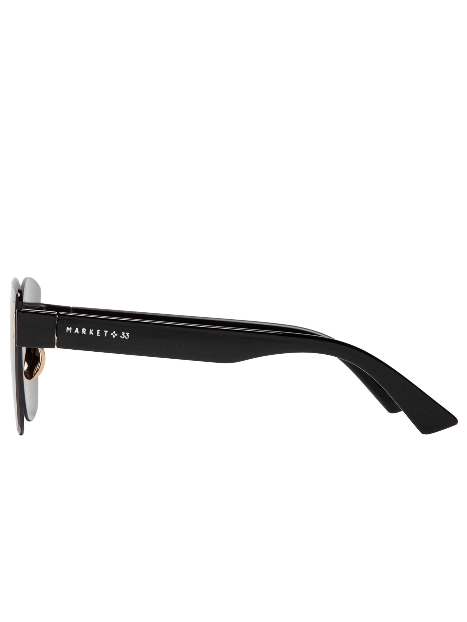 Óculos Feminino De Sol Preto Market 33