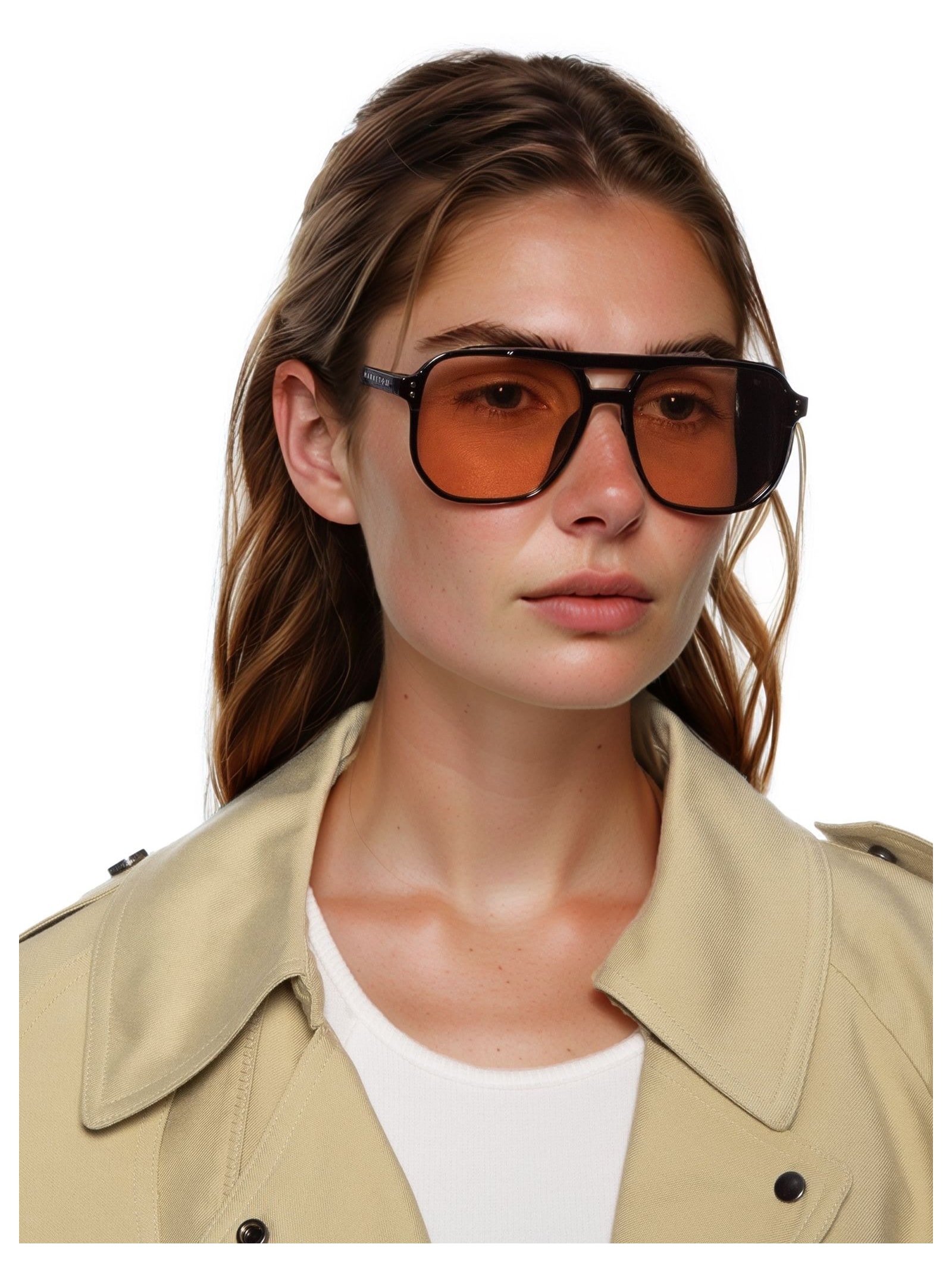 Óculos Feminino De Sol Preto Market 33