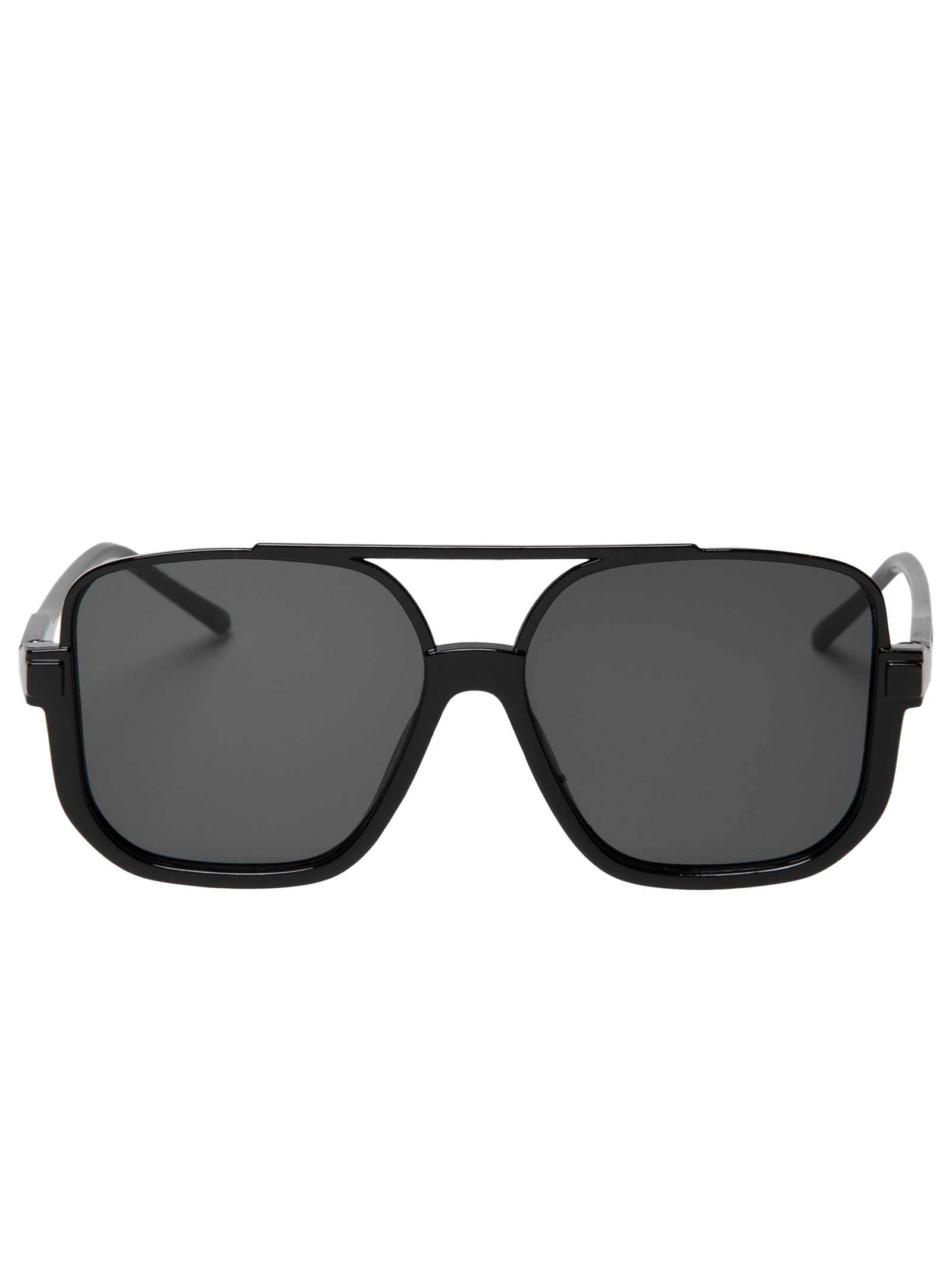 Óculos Feminino De Sol Quadrado Preto Market 33