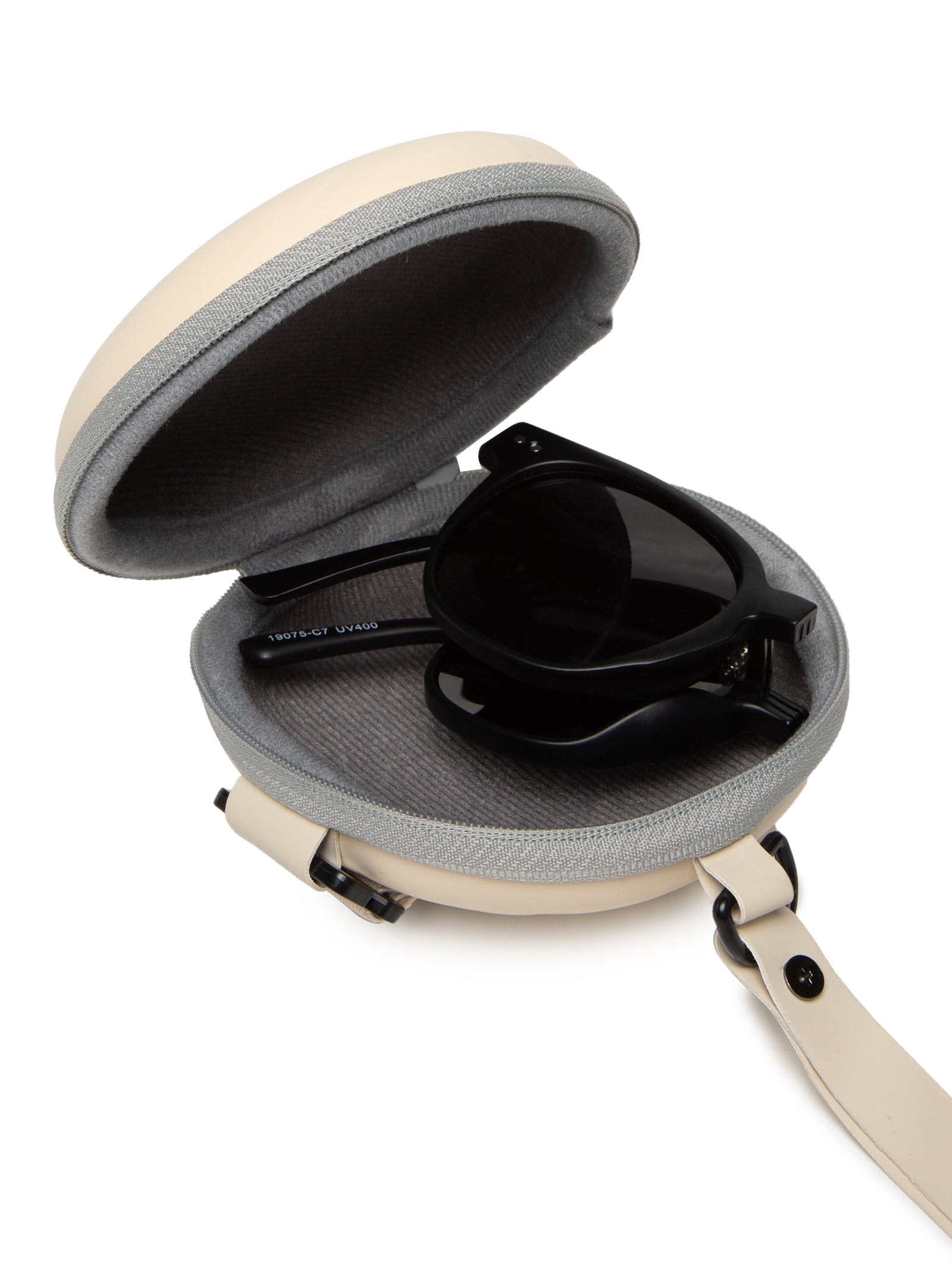 Óculos Feminino Dobrável Quadrado Preto Basiq