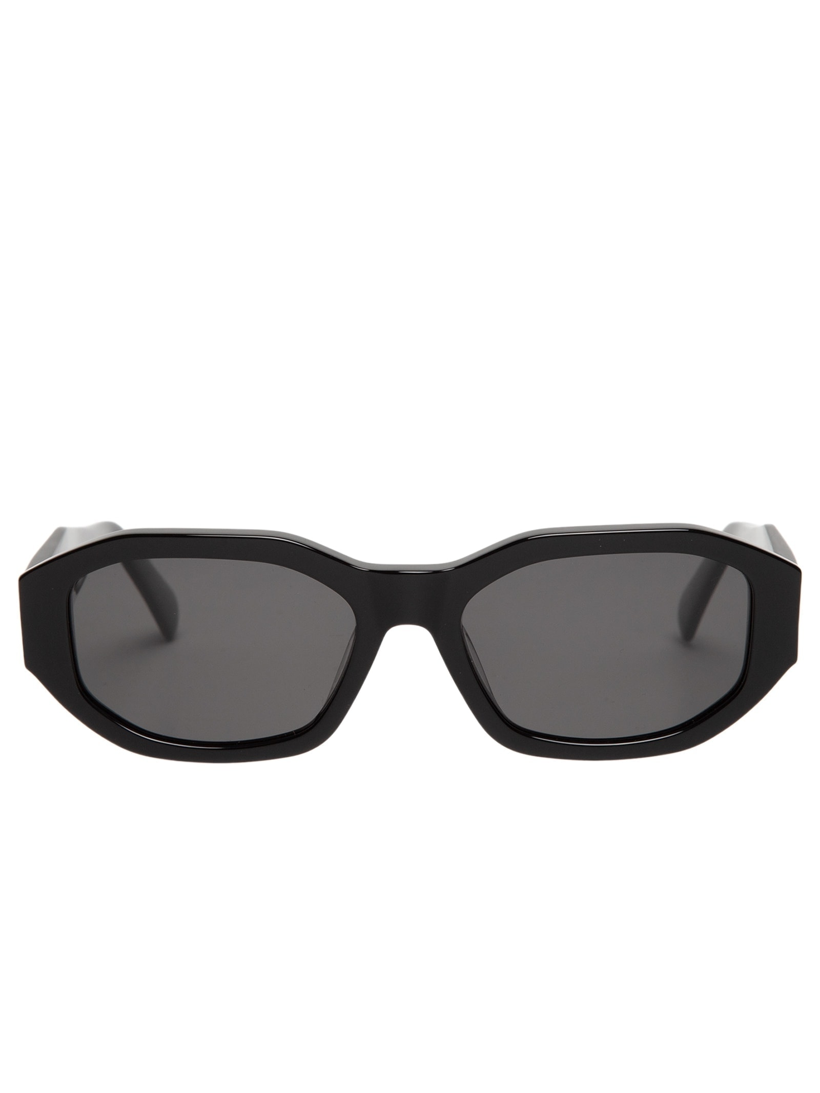 Óculos Feminino Geométrico Preto Basiq