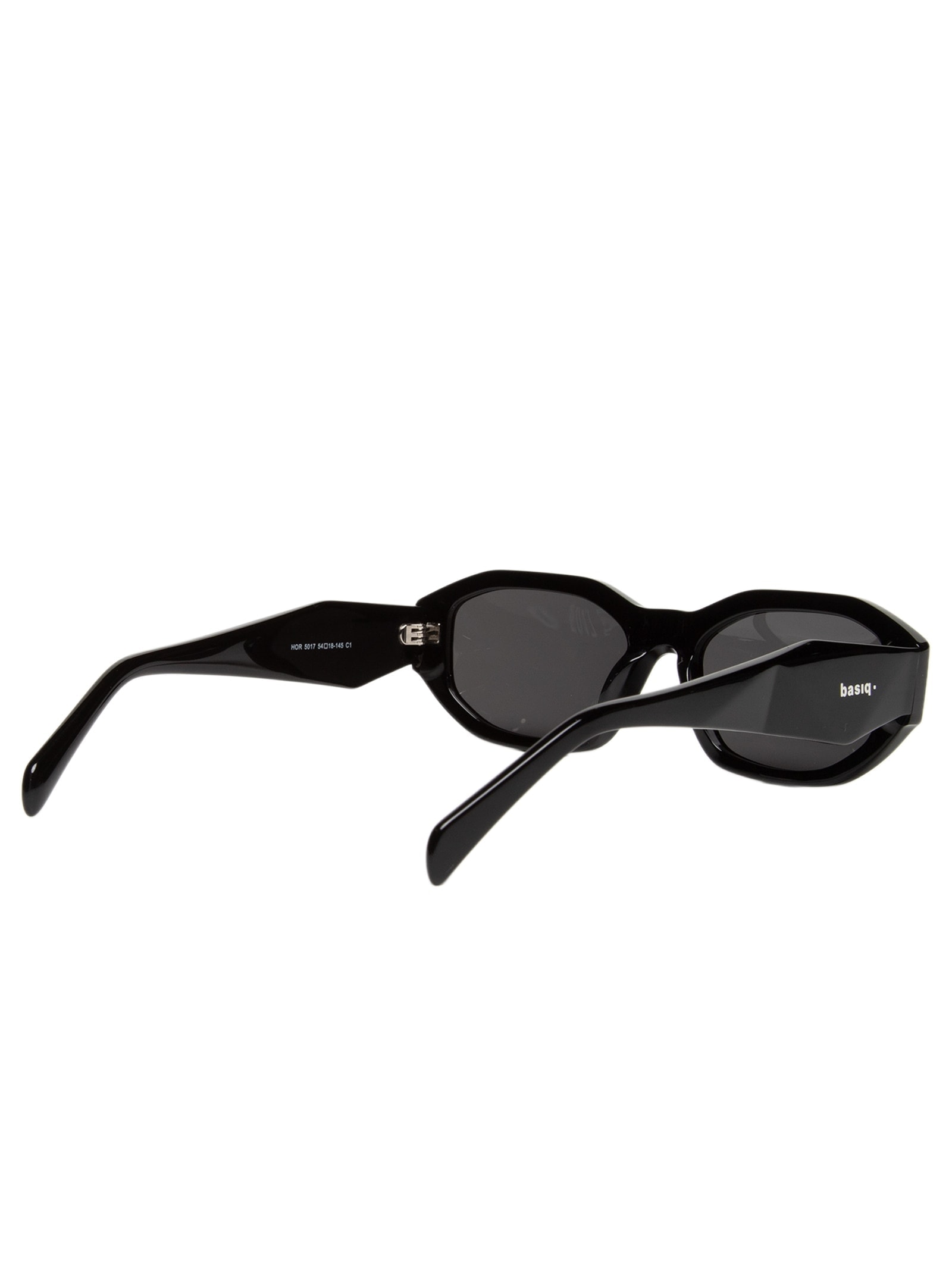 Óculos Feminino Geométrico Preto Basiq