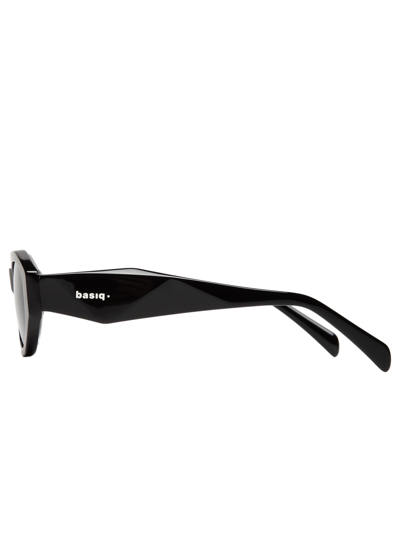 Óculos Feminino Geométrico Preto Basiq