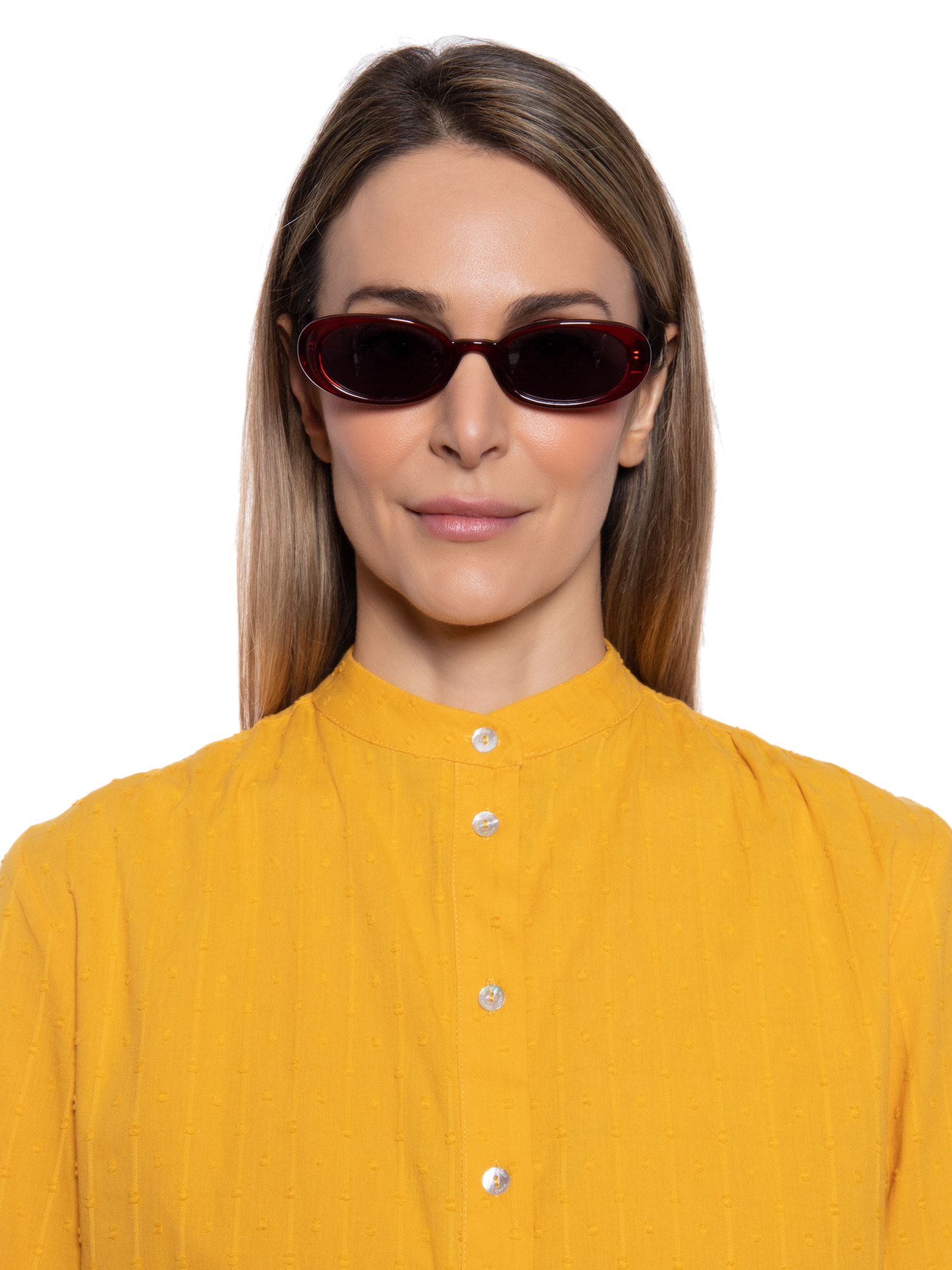 Óculos Feminino Londres Vermelho Helena Bordon