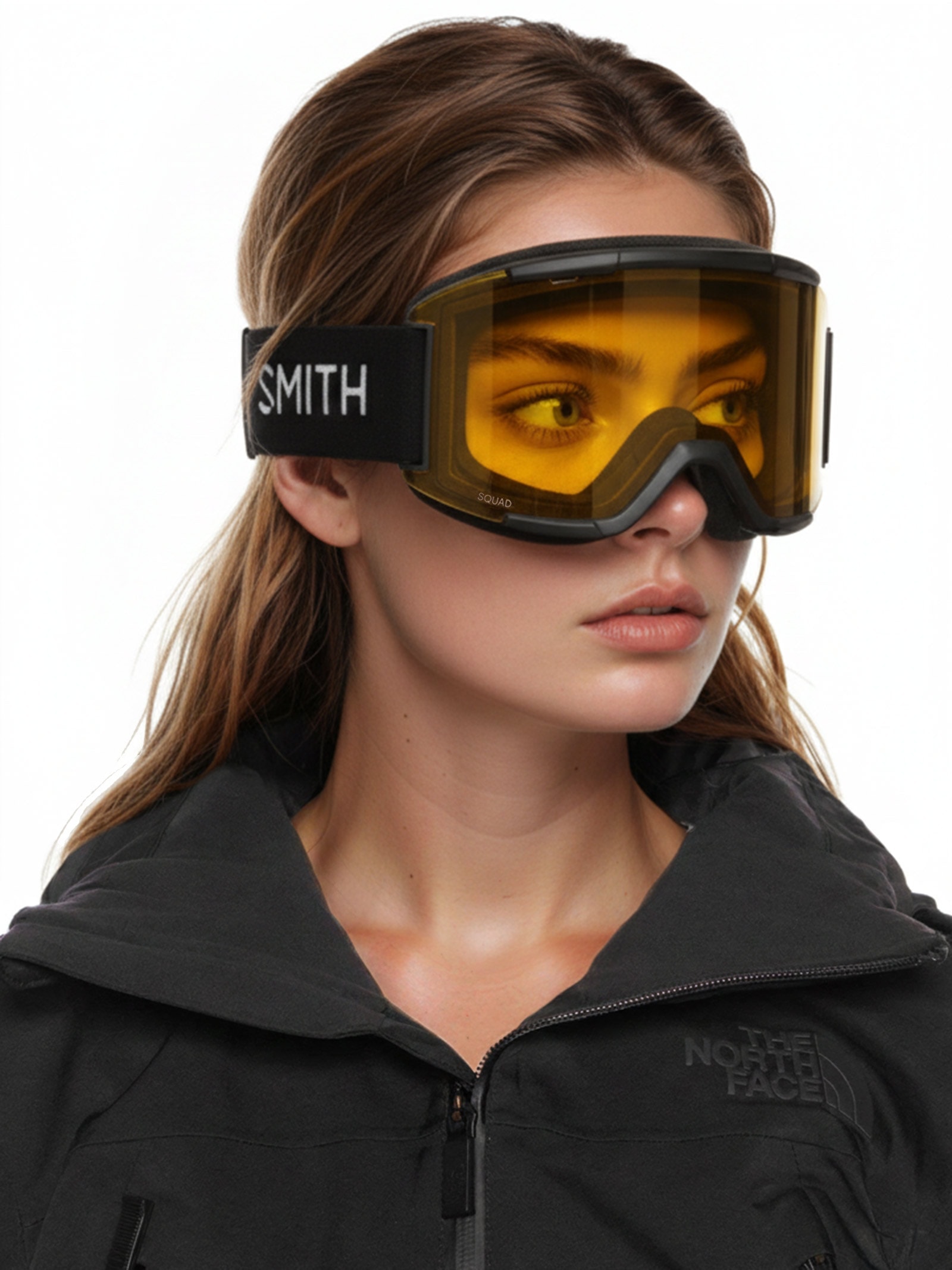 Óculos Feminino Smith Squad Chromapop Sun Fog-X Airflow Preto Smith