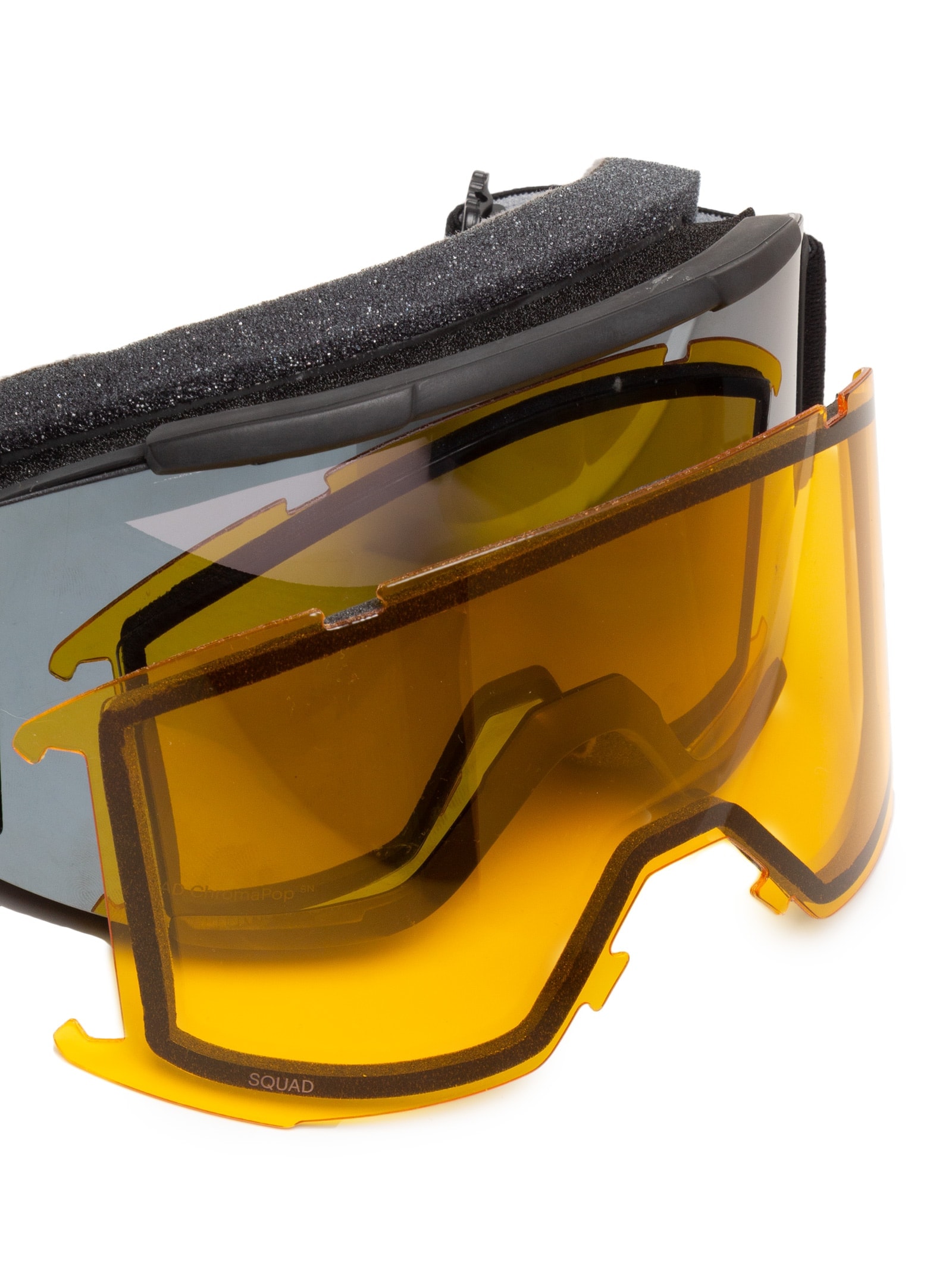 Óculos Feminino Smith Squad Chromapop Sun Fog-X Airflow Preto Smith