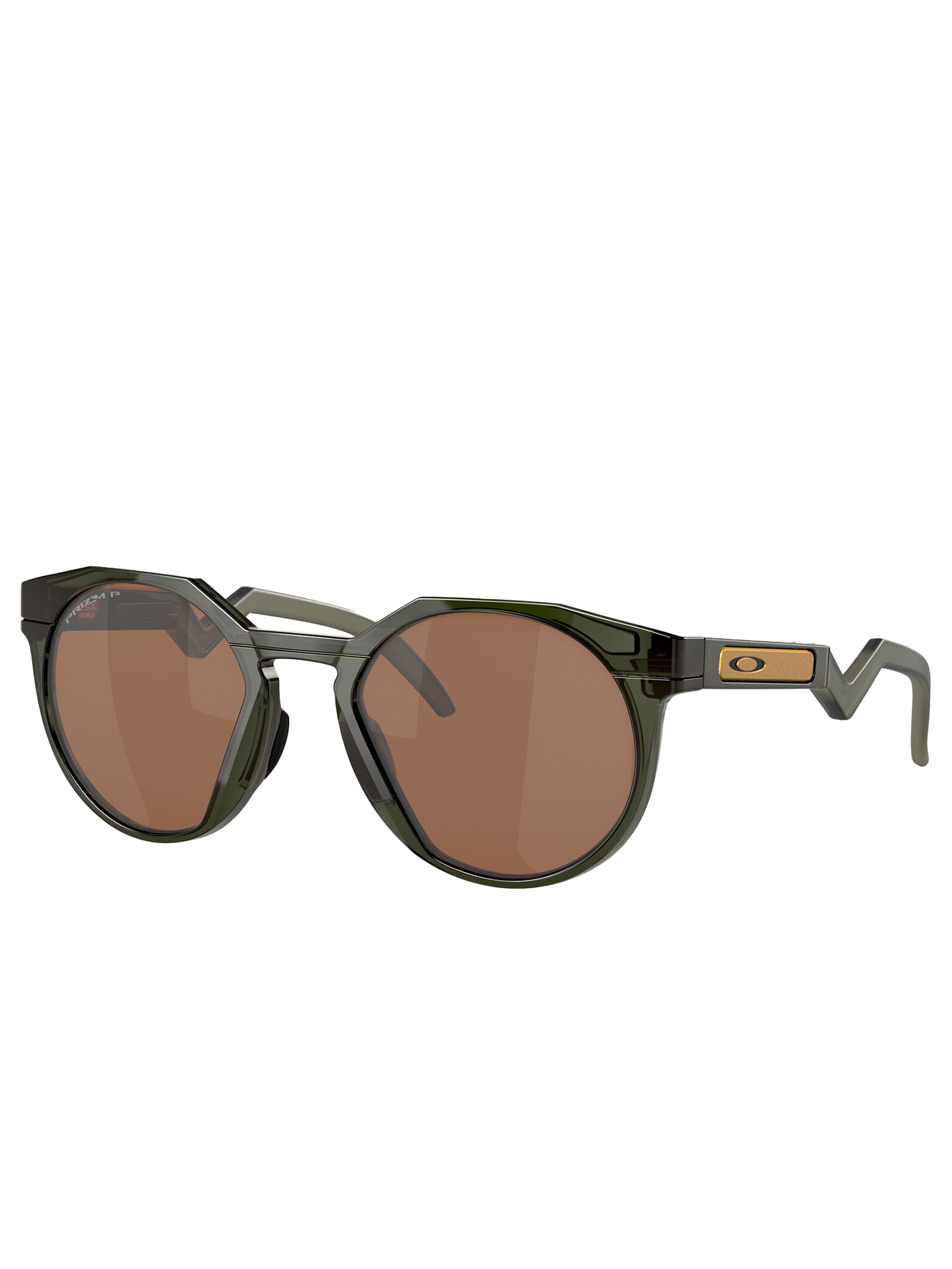 Óculos Masculino Hstn™ Olive Ink W/ Prizm® Tunsten Pol  Marrom Oakley