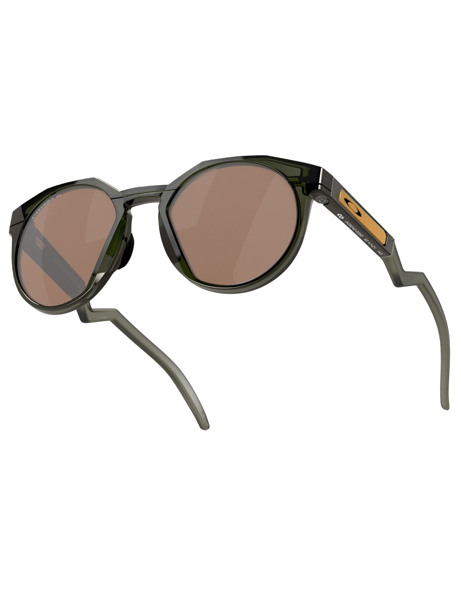 Óculos Masculino Hstn™ Olive Ink W/ Prizm® Tunsten Pol  Marrom Oakley