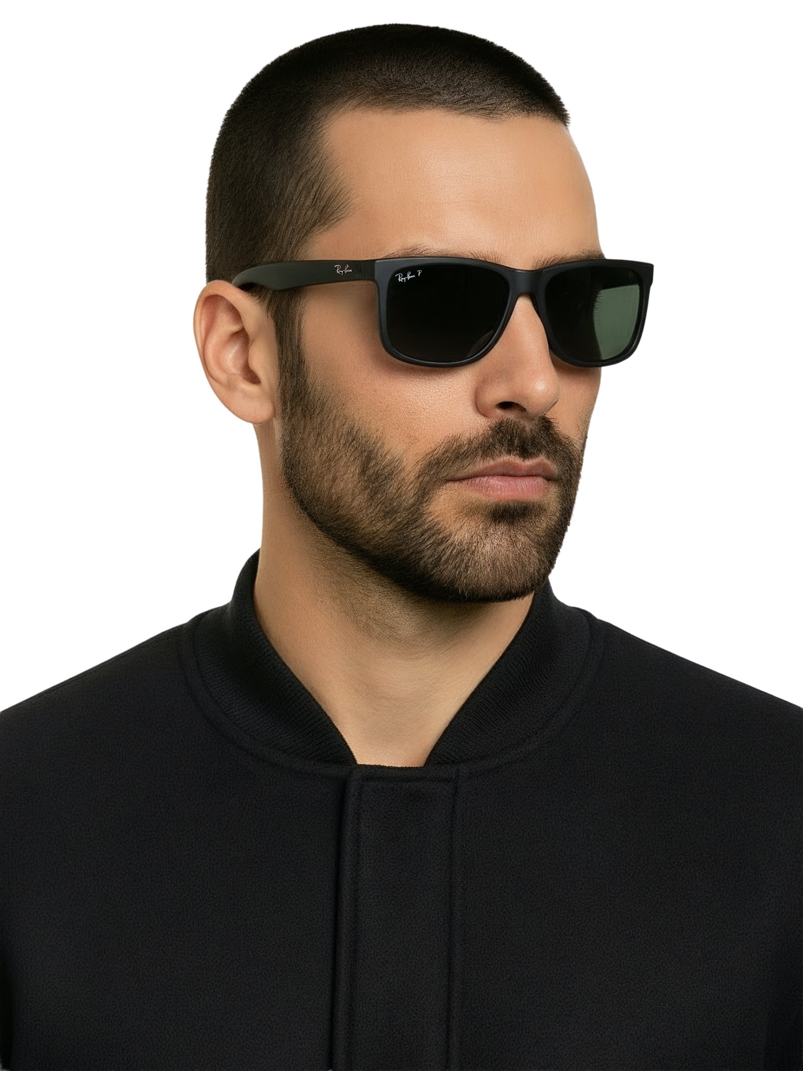 Óculos Masculino Justin Classic Preto Ray-ban