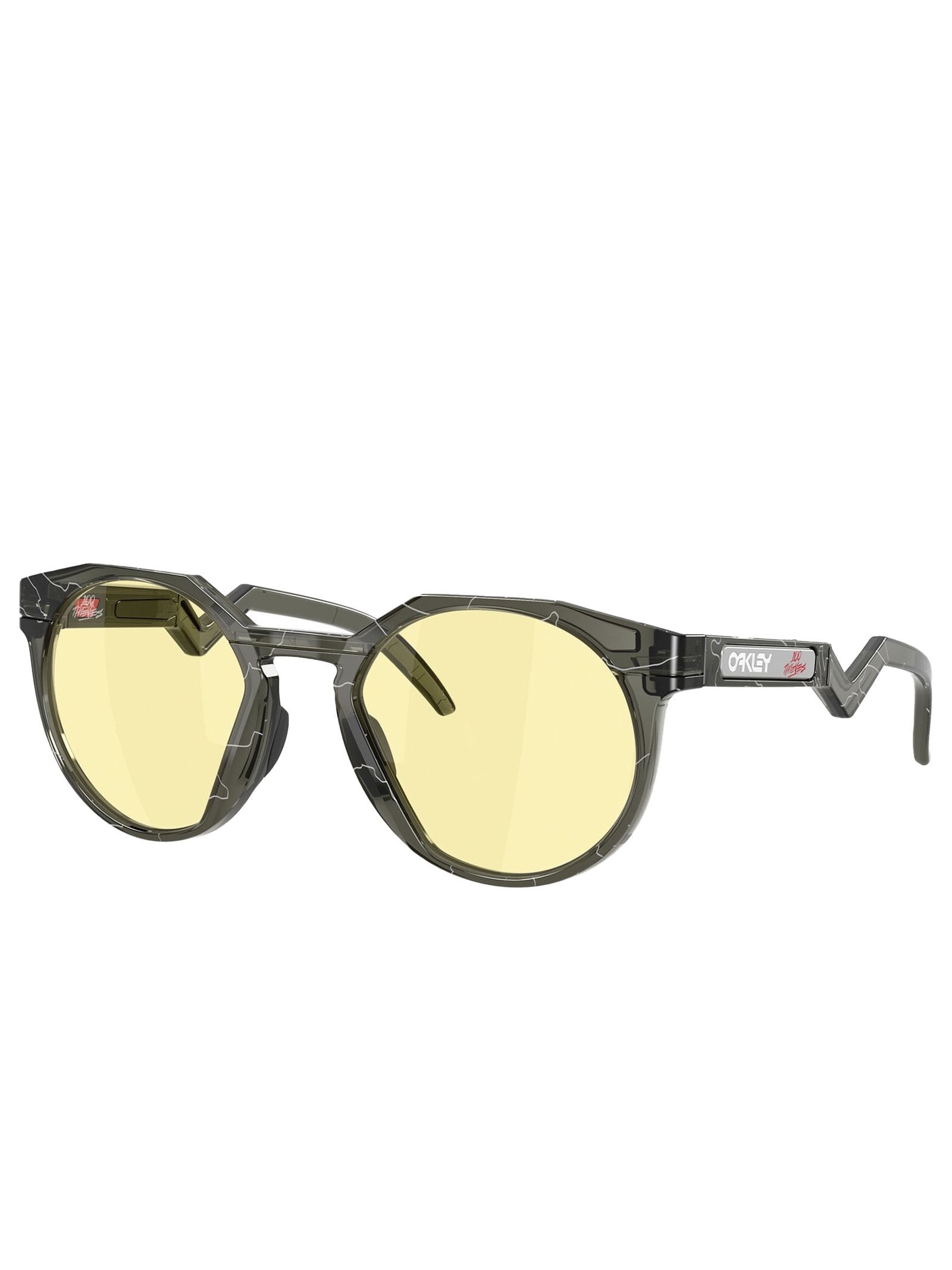 Óculos Unissex 100T Grey Smoke W/ Prizm Ganimg Cinza Oakley