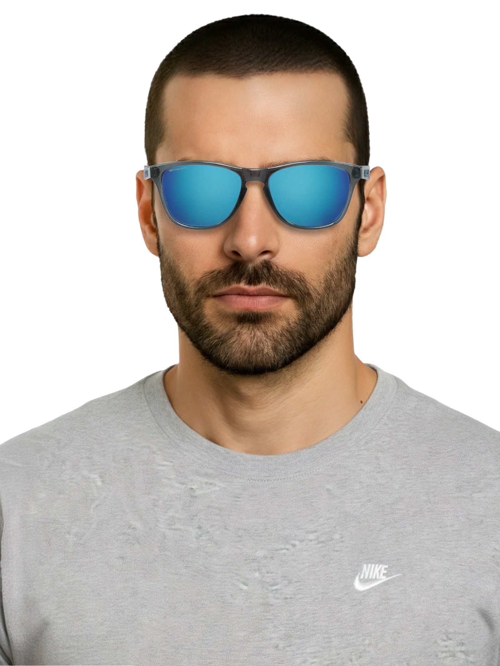 Oakley - Óculos Unissex Frogskins S Blk Prizm Saph P - Azul