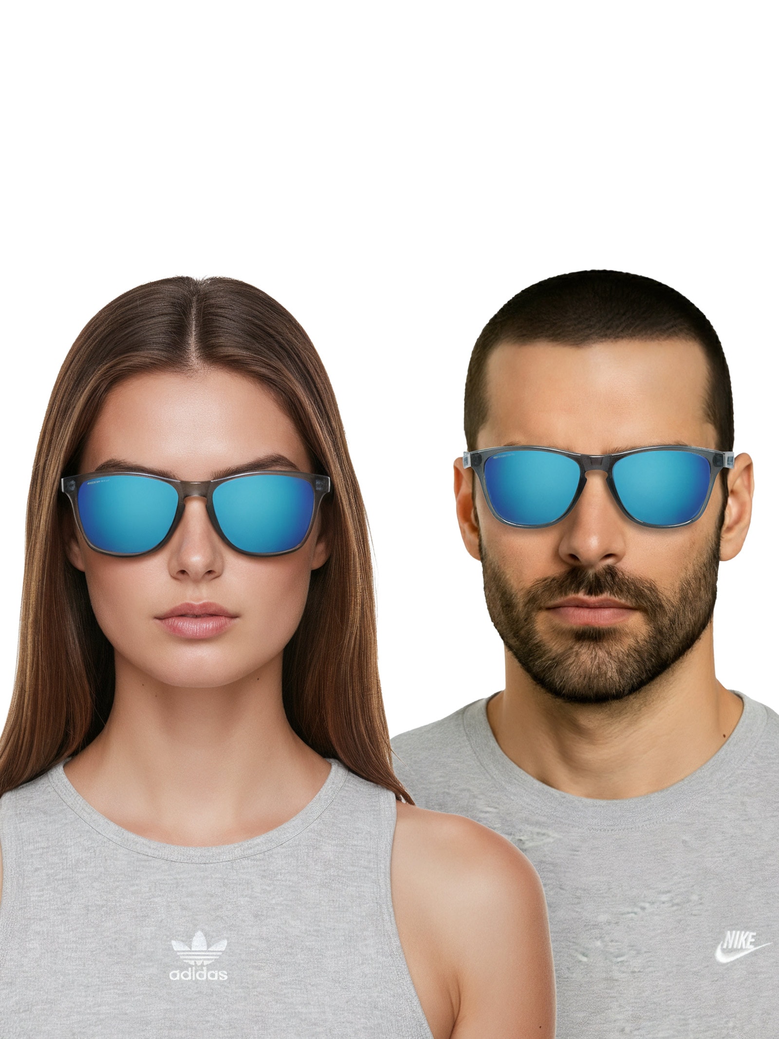 Óculos Unissex Frogskins S Blk Prizm Saph P Azul Oakley