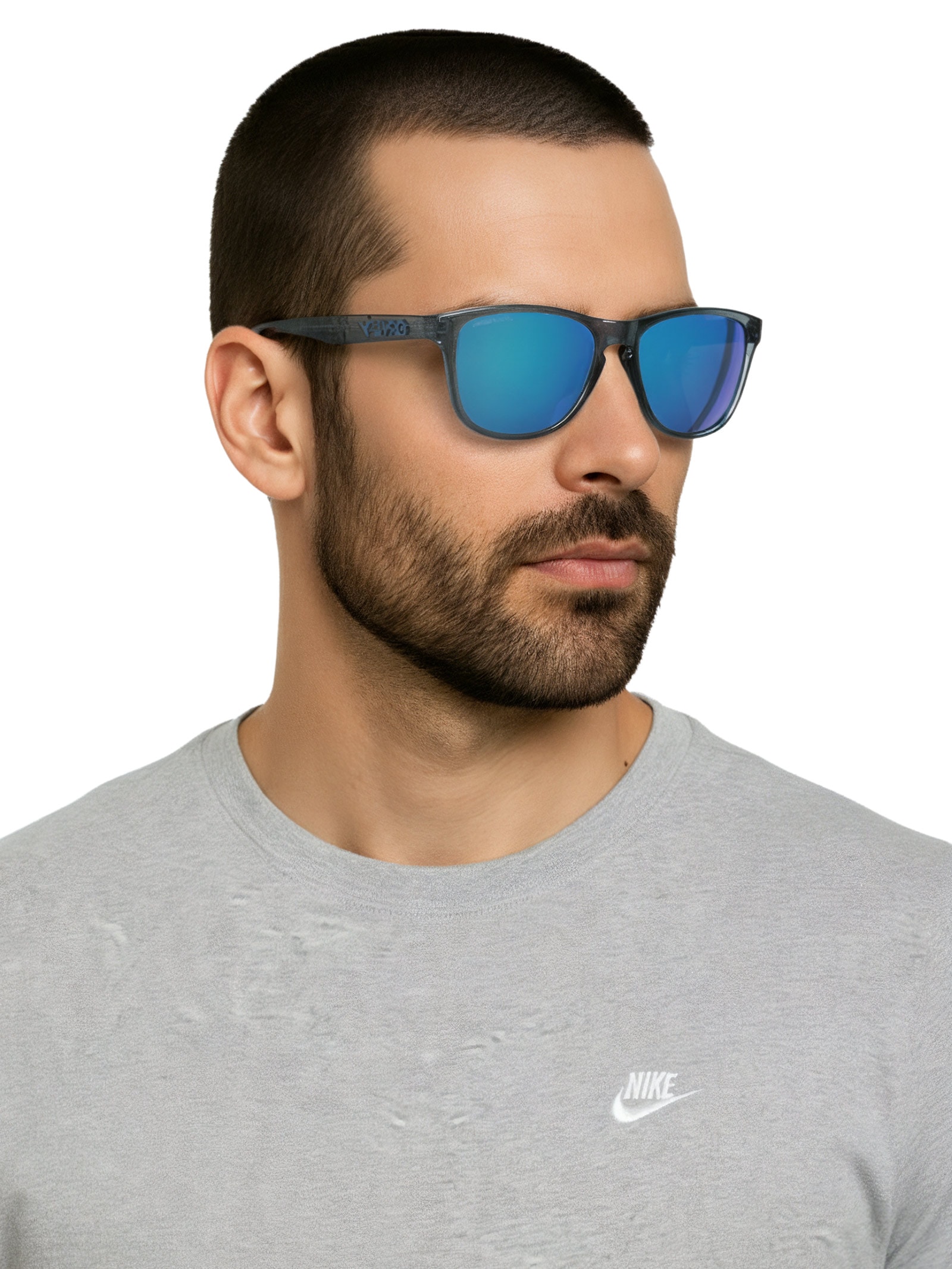 Óculos Unissex Frogskins S Blk Prizm Saph P Azul Oakley