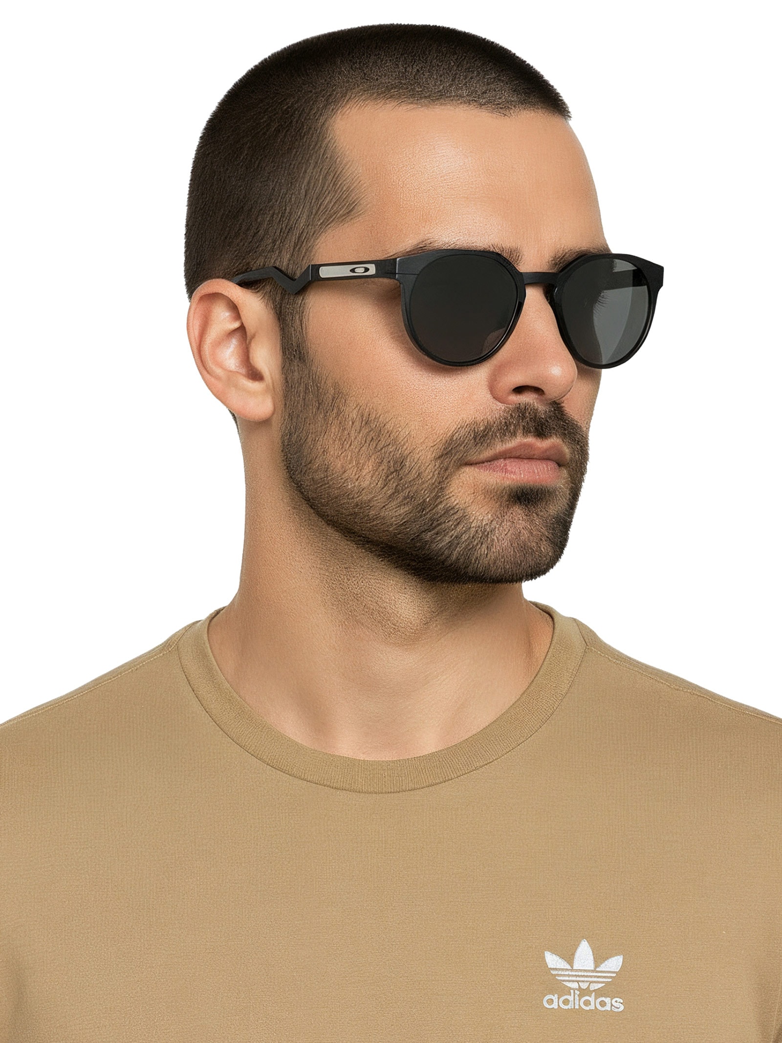 Óculos Unissex Hstn Mtblk Polblck W/ Prizm Preto Oakley