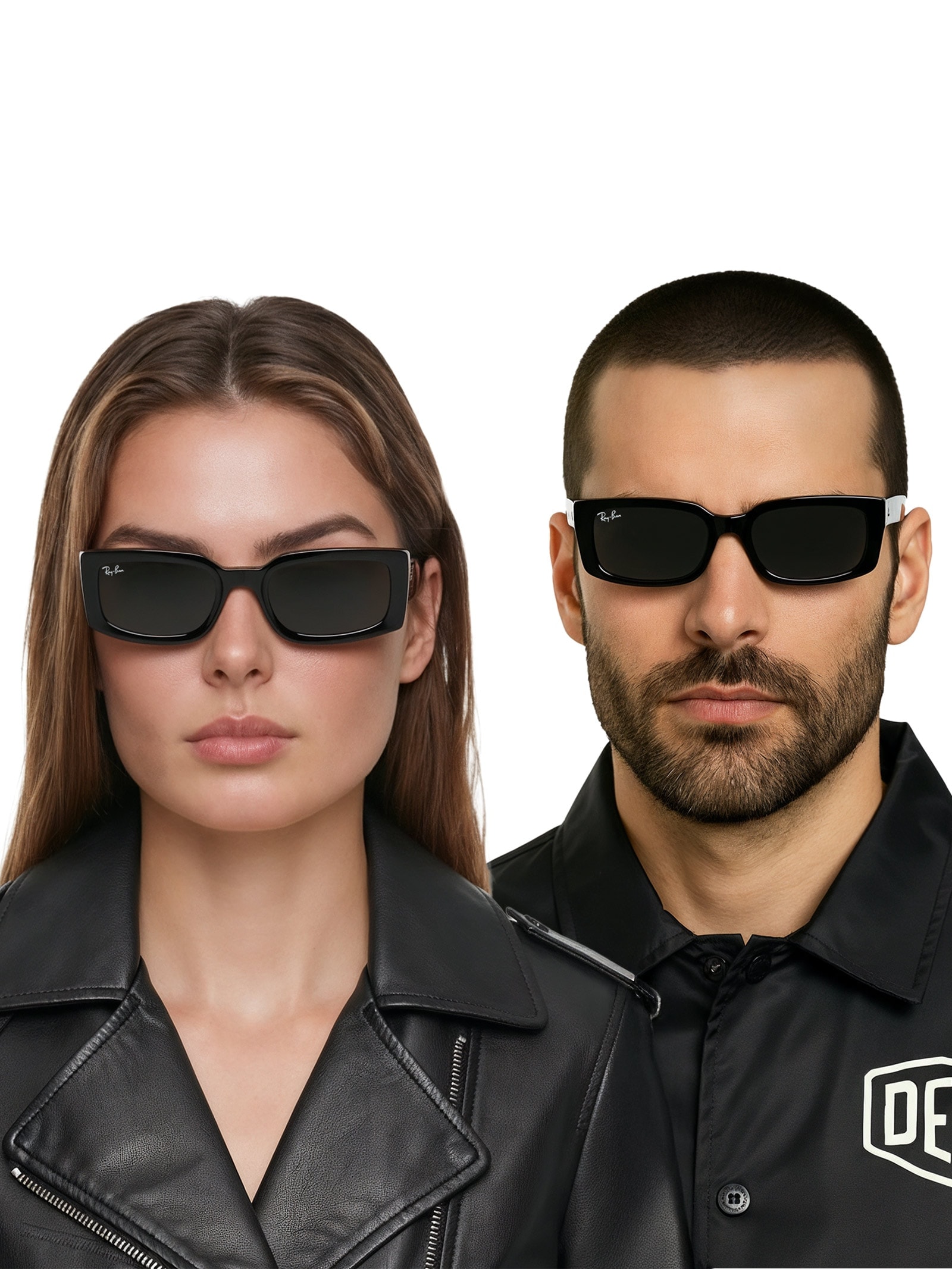 Óculos Unissex Kiliane Bio-Based Preto Ray-ban