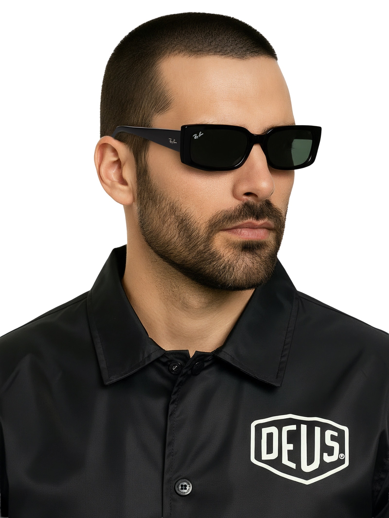 Óculos Unissex Kiliane Bio-Based Preto Ray-ban