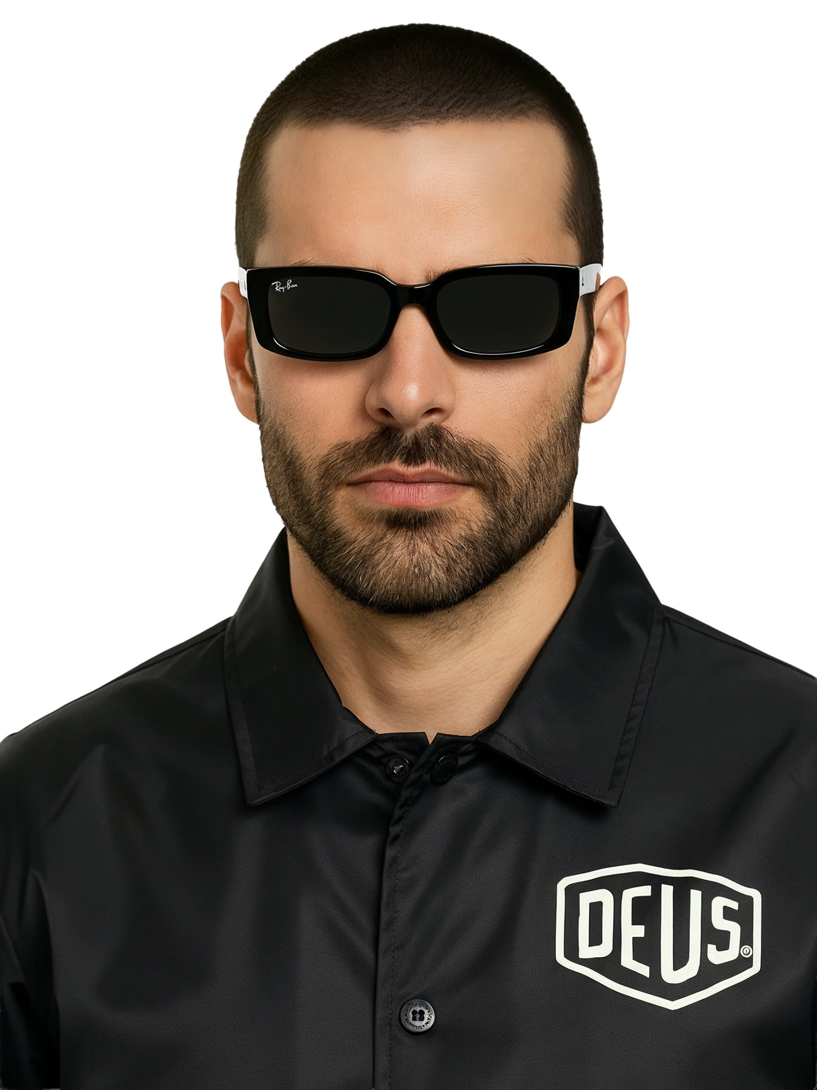 Óculos Unissex Kiliane Bio-Based Preto Ray-ban