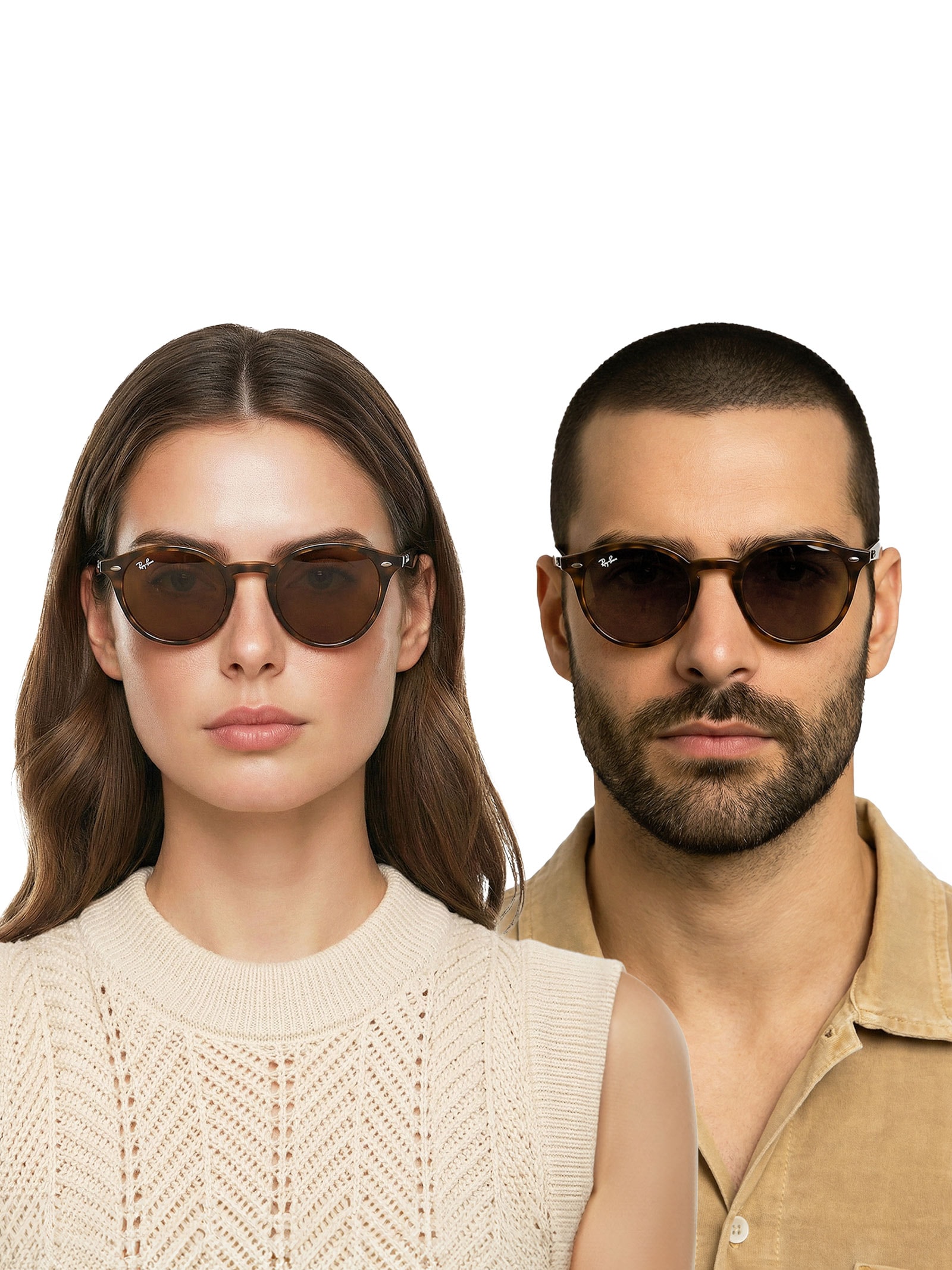 Óculos Unissex RB2180 Marrom Ray-ban