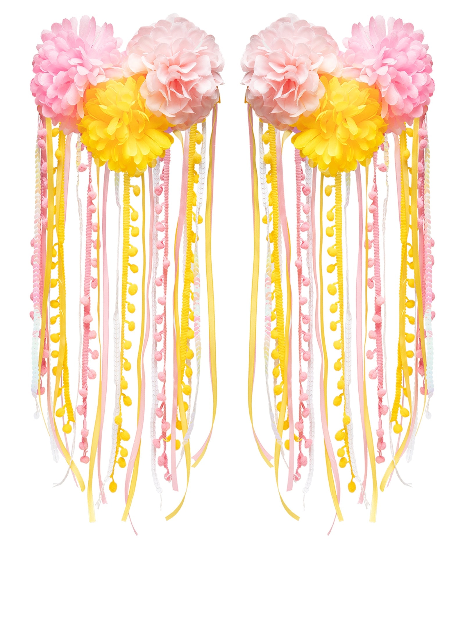 Ombreira Feminina Carnaval Tropical Amarelo Market 33
