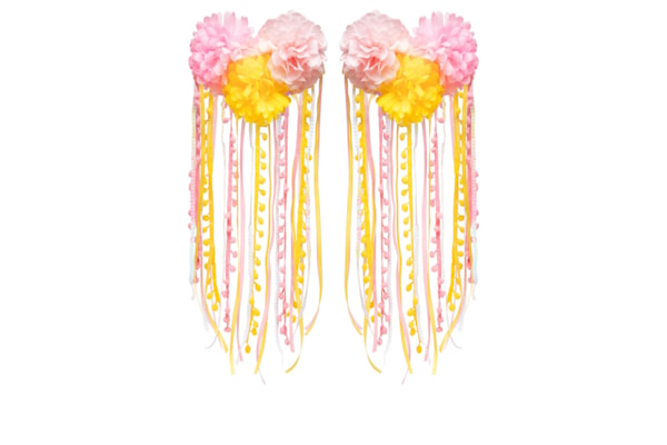 Ombreira Feminina Carnaval Tropical - Amarelo