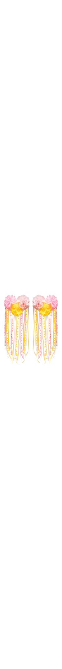 Ombreira Feminina Carnaval Tropical - Amarelo