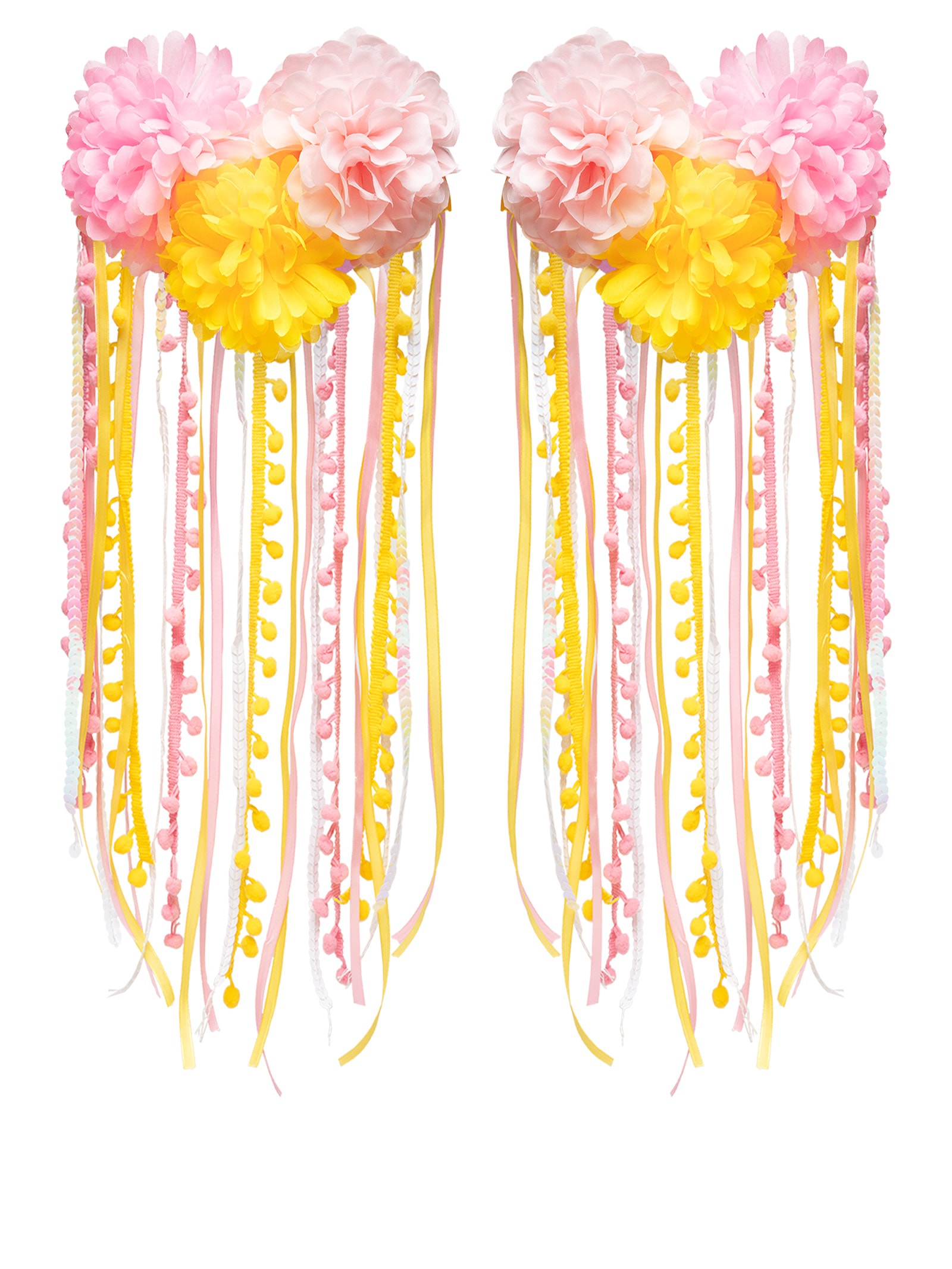 Ombreira Feminina Carnaval Tropical Amarelo Market 33