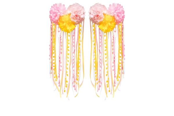 Ombreira Feminina Carnaval Tropical - Amarelo