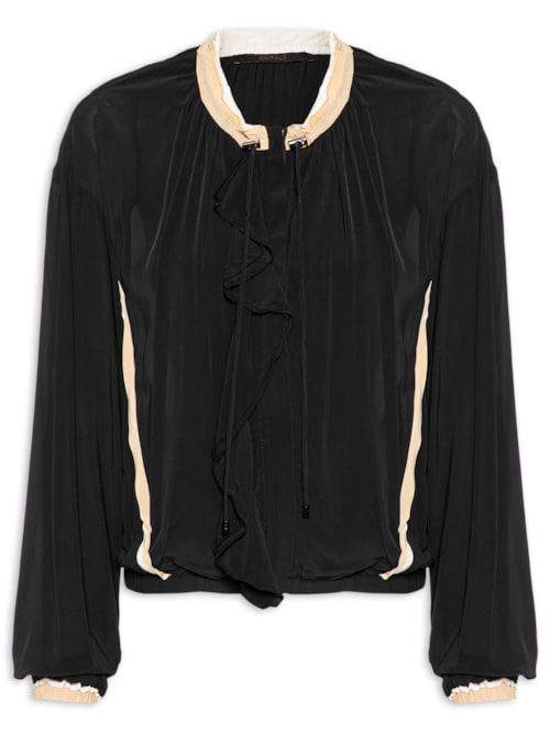 Overtop Feminino Trio - Preto