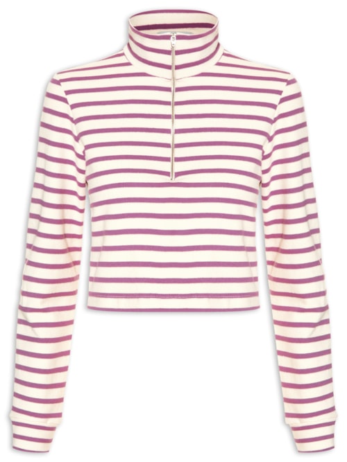 Overtop Listrado - Off White