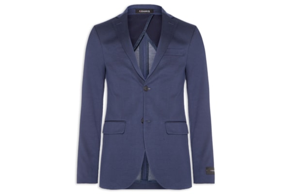 Paletó Masculino Malha Super Slim - Azul