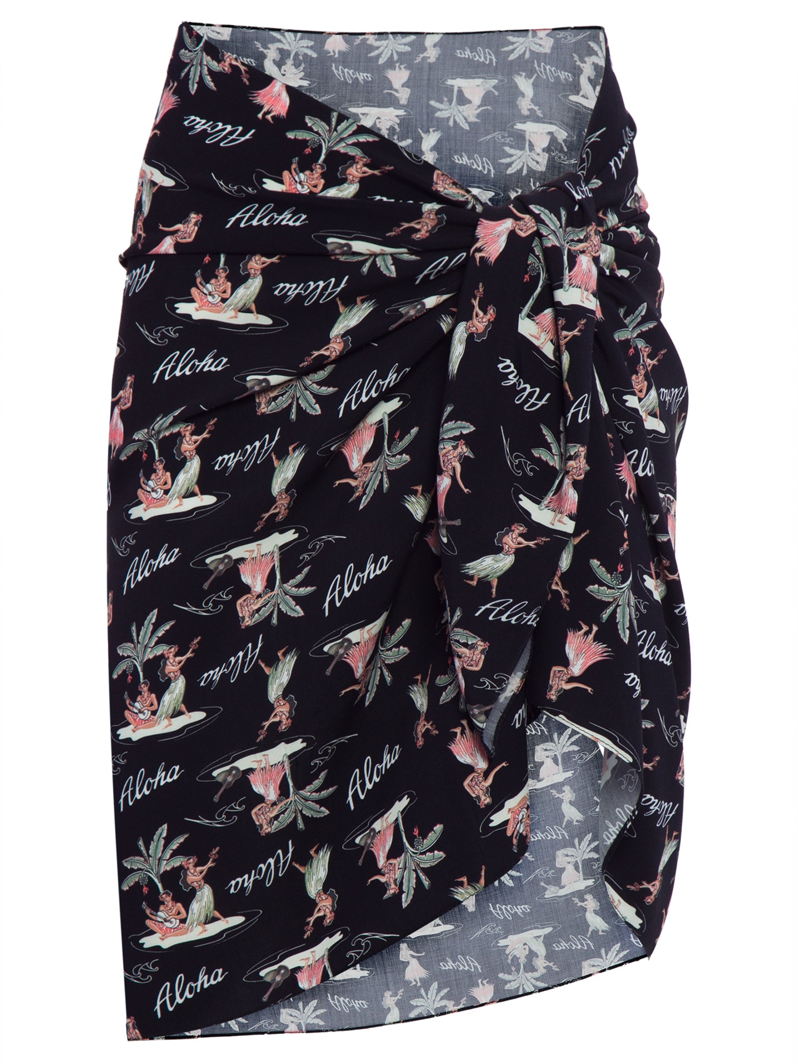 Panneau Aloha Mini Pareô Preto Sofia By Vix