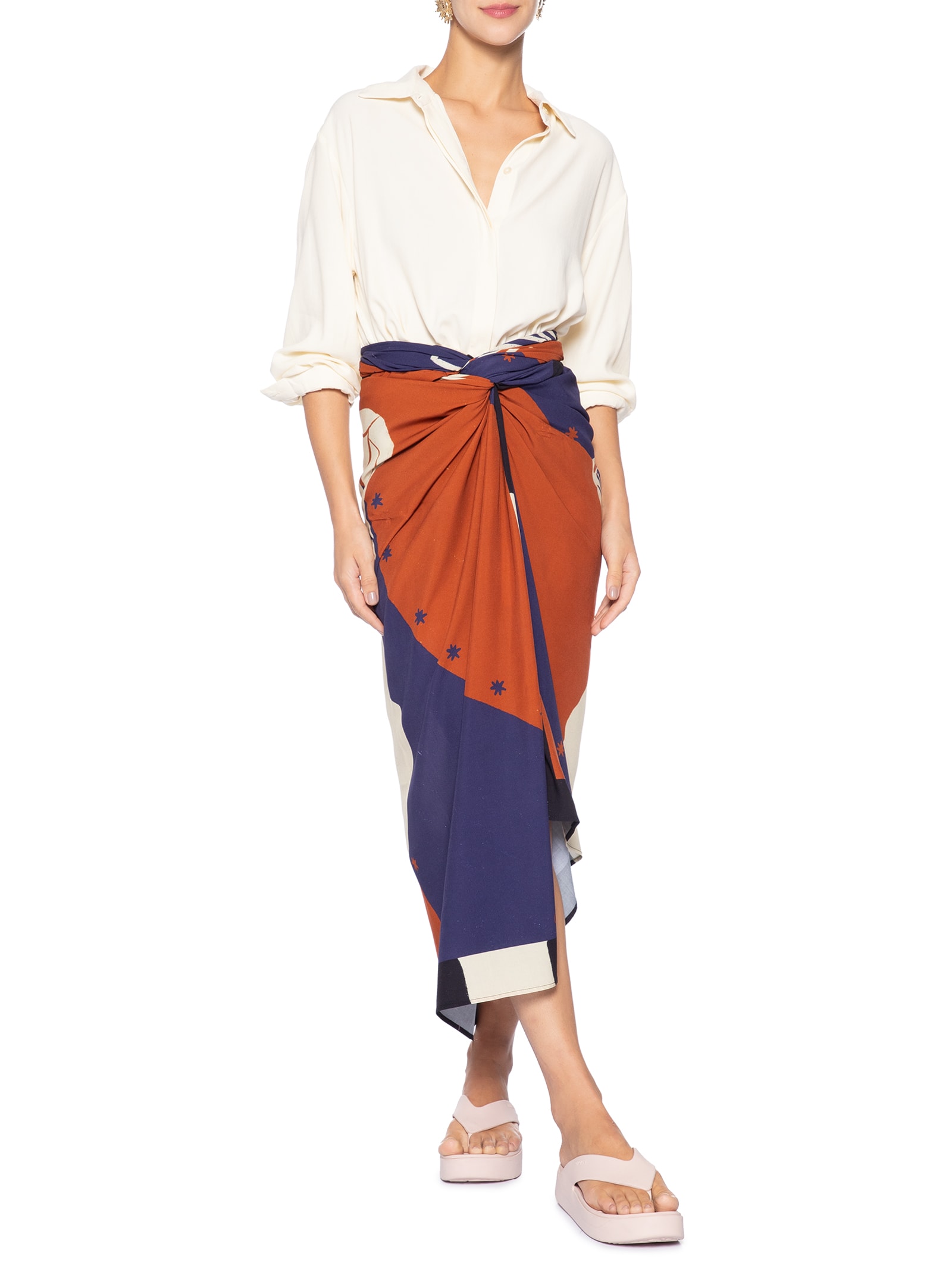 Panneaux Feminino Lenu Azul Caco Studios