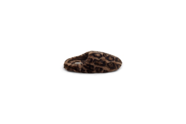 Pantufa Com Efeito De Pelo - Marrom