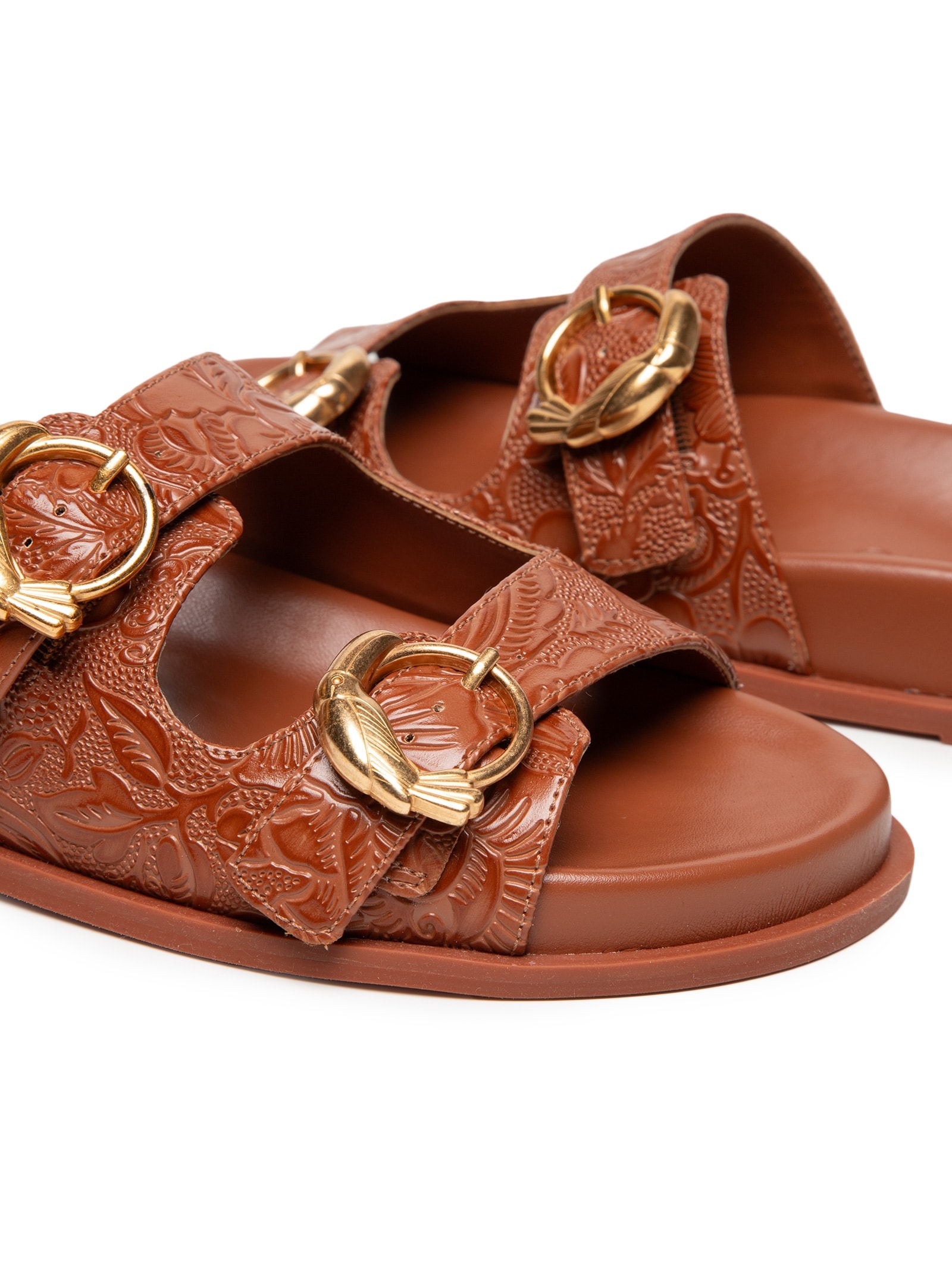 Papete Feminina Vache Marrom Farm Rio