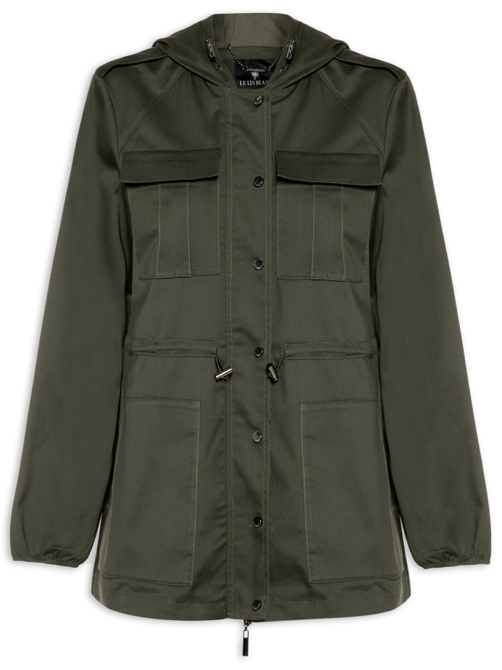 Parka Feminina Amora Verde Le Lis