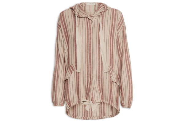 Parka Feminina Listras Paris - Vermelho