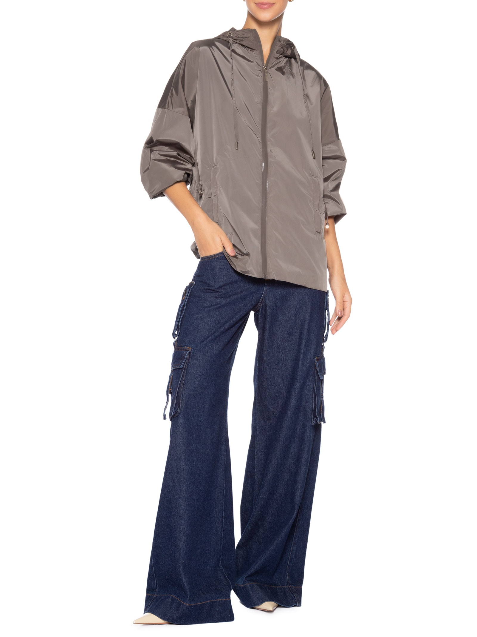 Parka Feminina Naira Marrom Le Lis