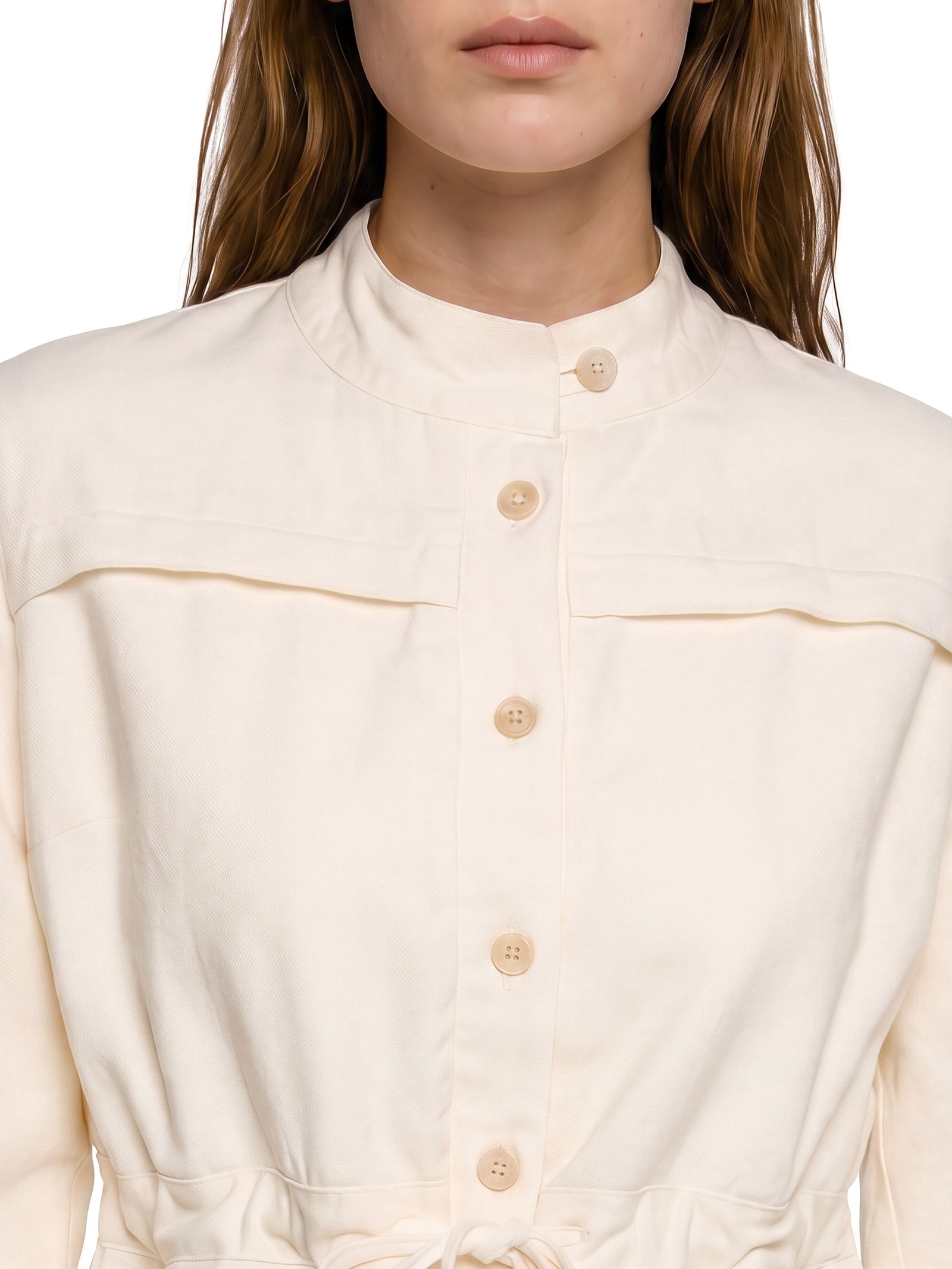 Parka Feminina Sarja Lisa Sherpa Branco Cacay