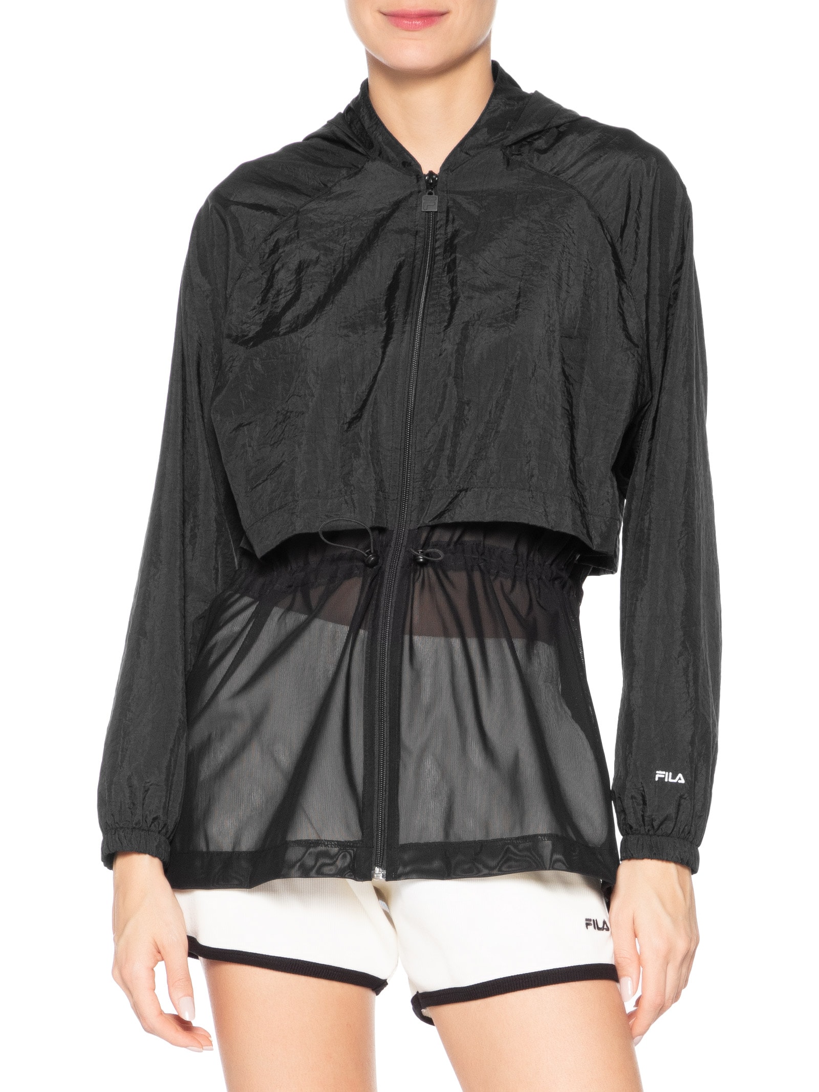 Parka Feminina Tennis Club Preto Fila