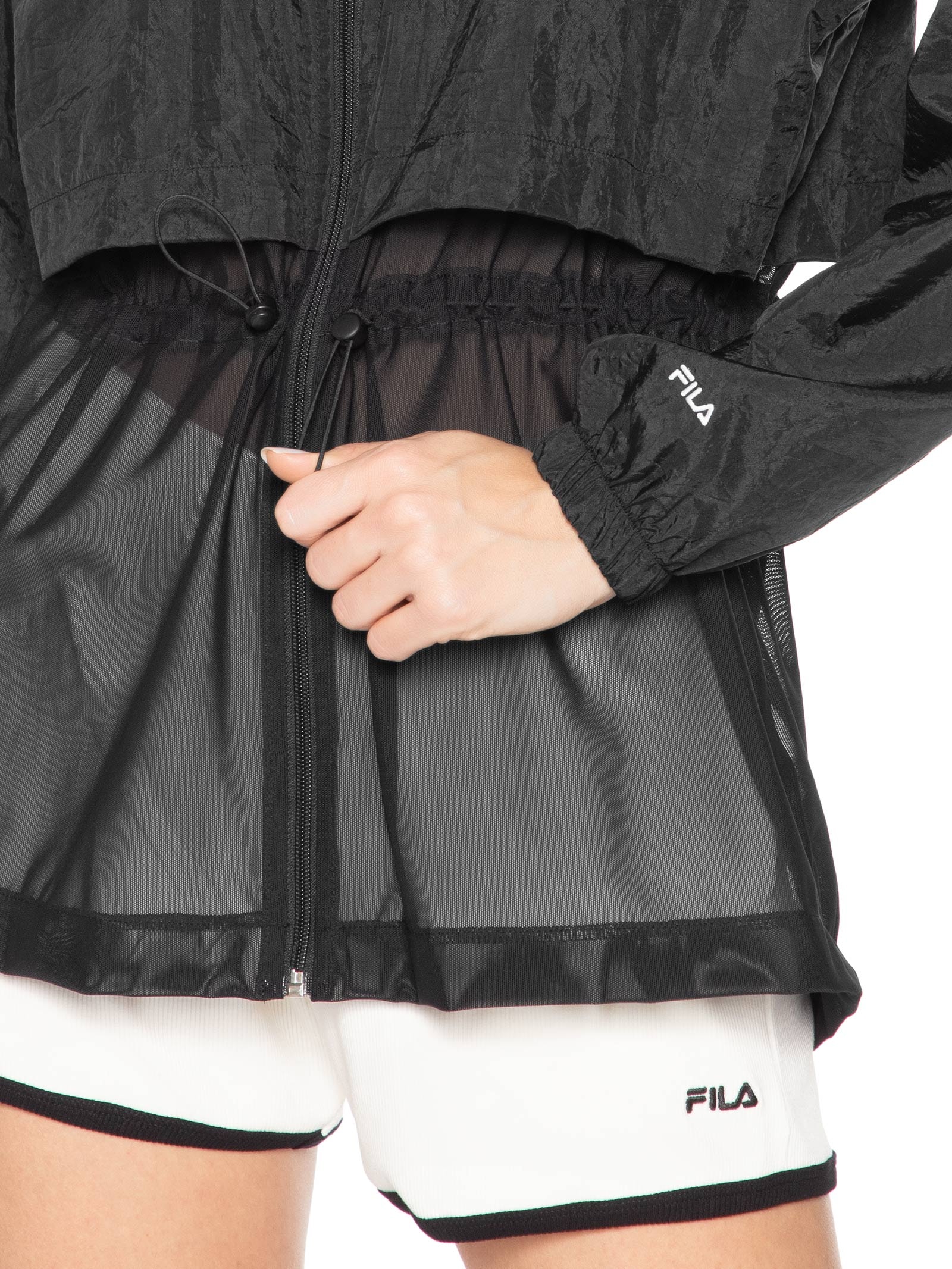 Parka Feminina Tennis Club Preto Fila