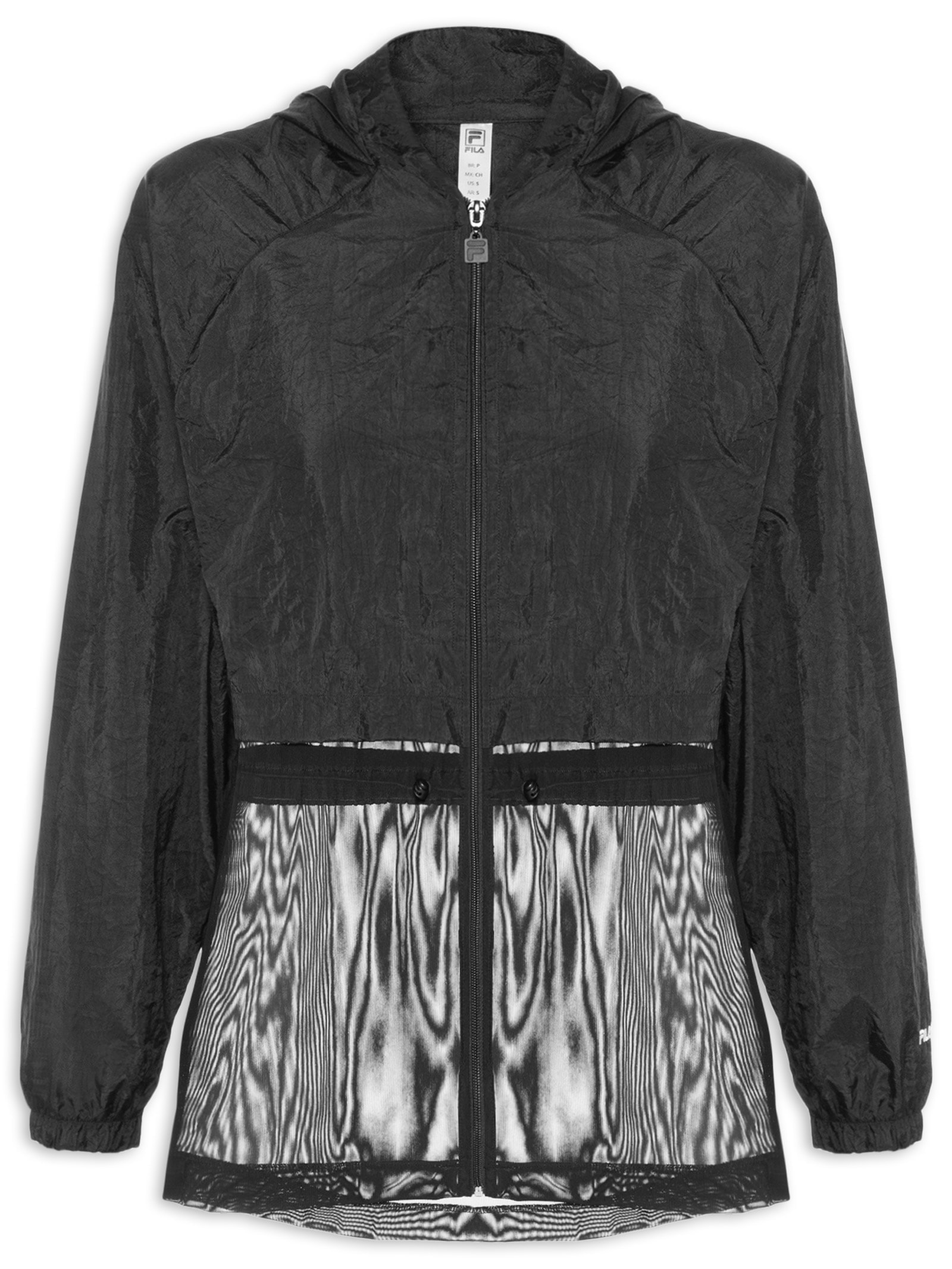 Parka Feminina Tennis Club Preto Fila