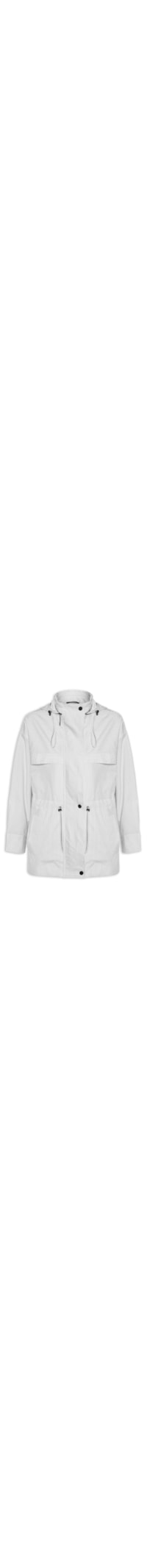 Parka Feminina Tricoline Listras - Branco