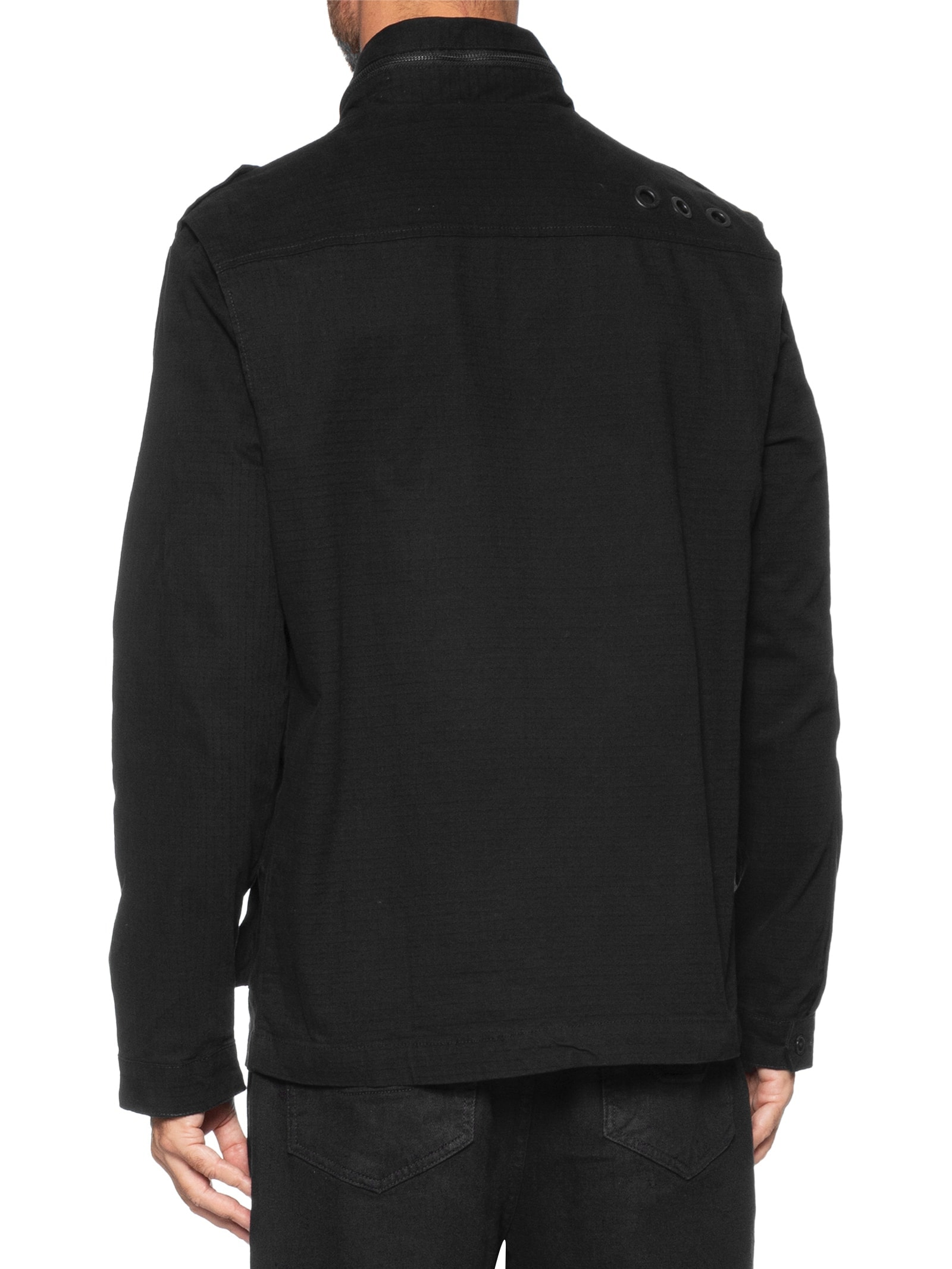 Parka Masculina Ripstop Cotton Preto Osklen