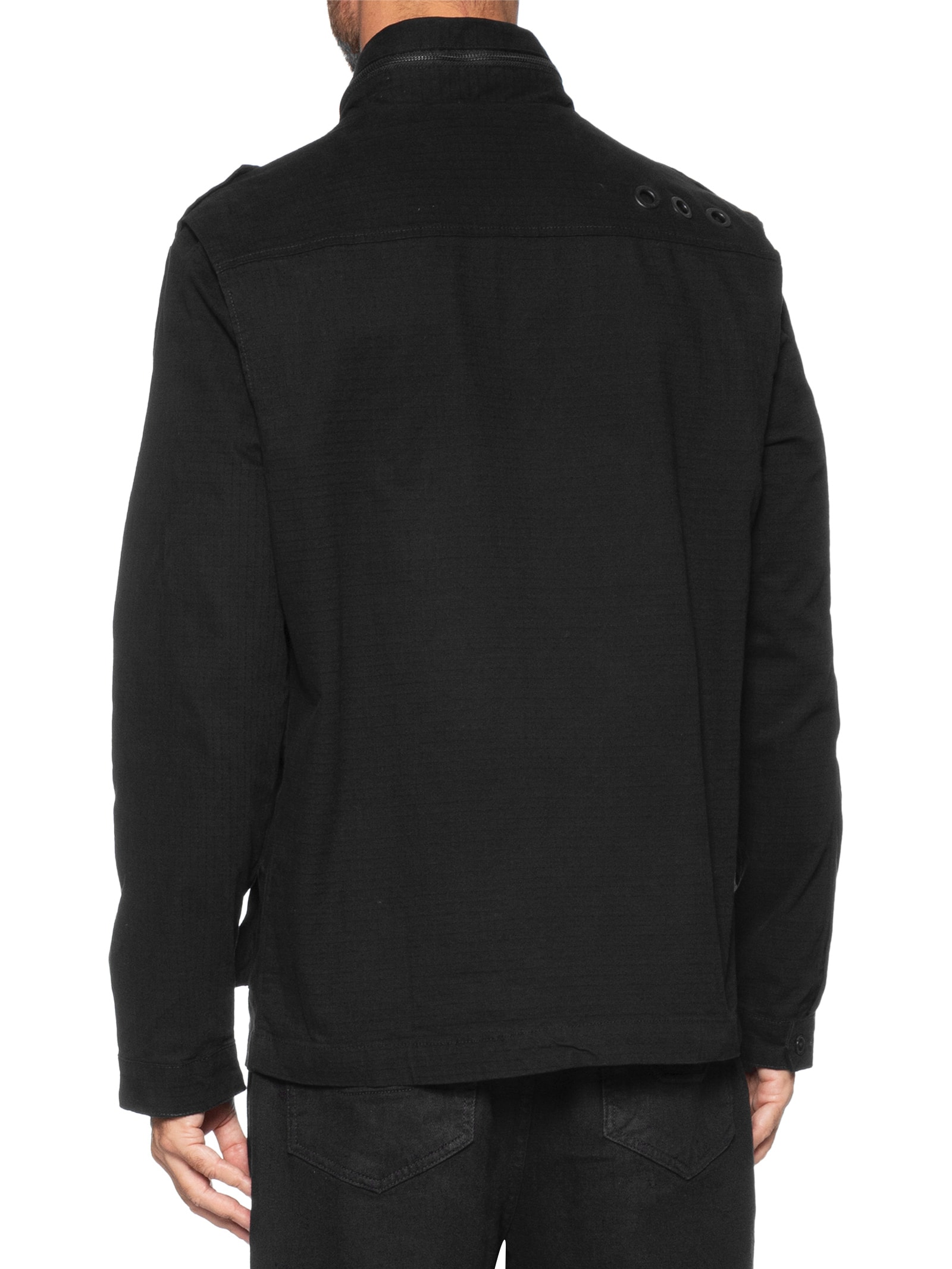 Parka Masculina Ripstop Cotton Preto Osklen