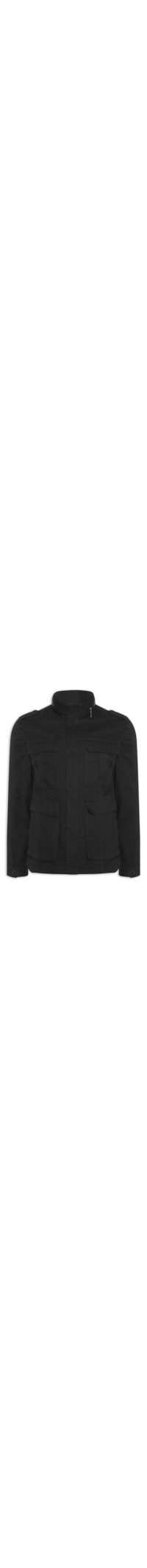 Parka Masculina Ripstop Cotton - Preto