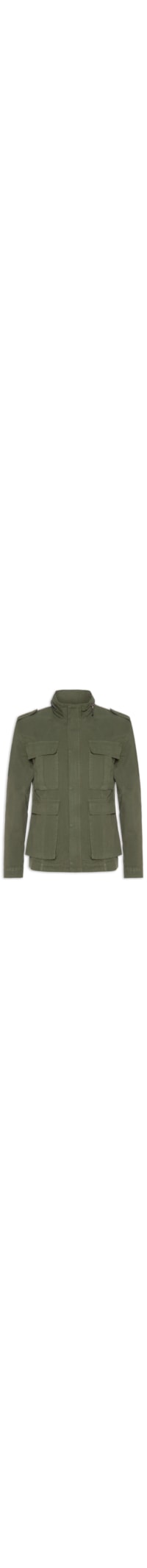 Parka Masculina Ripstop Cotton – Verde