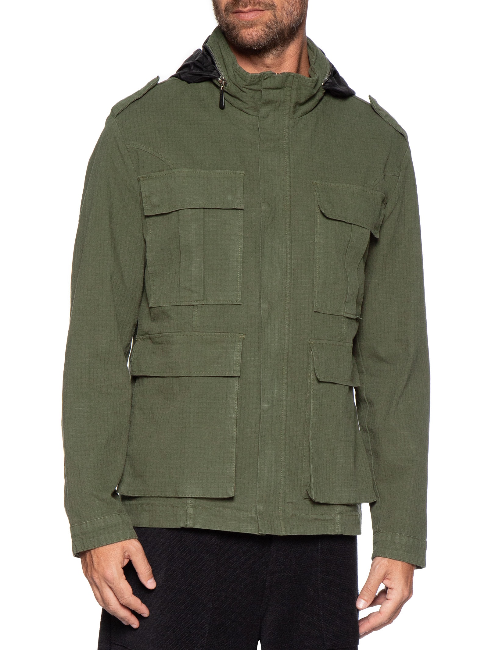Parka Masculina Ripstop Cotton – Verde Osklen